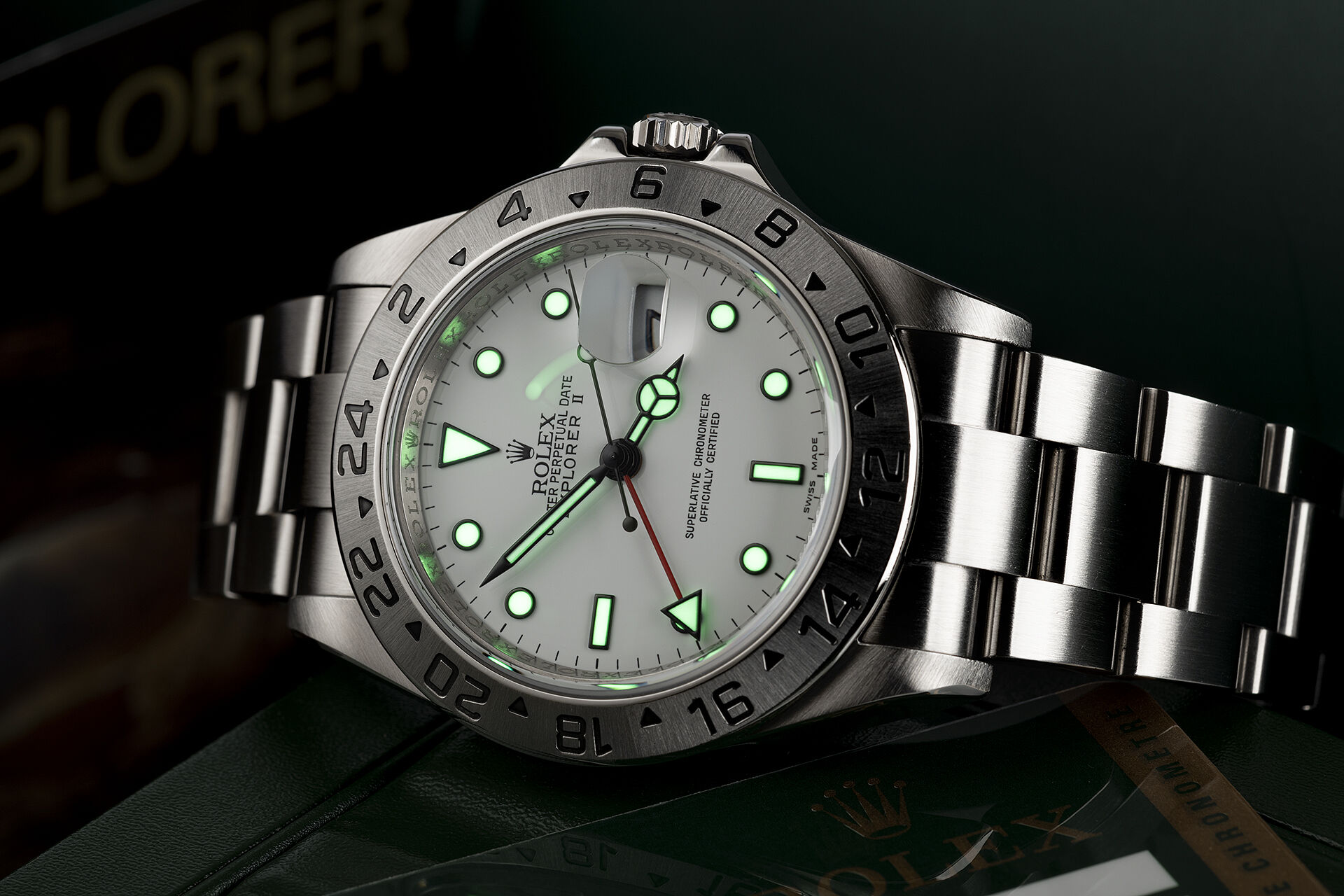 ref 16570 | 'Rolex Warranty Card' | Rolex Explorer II