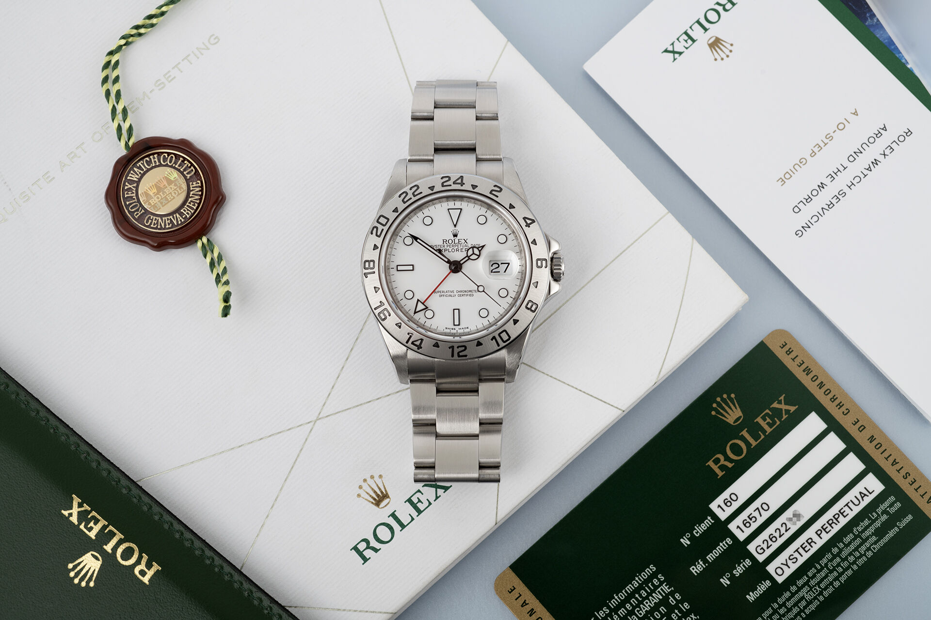 ref 16570 | Final Series | Rolex Explorer II