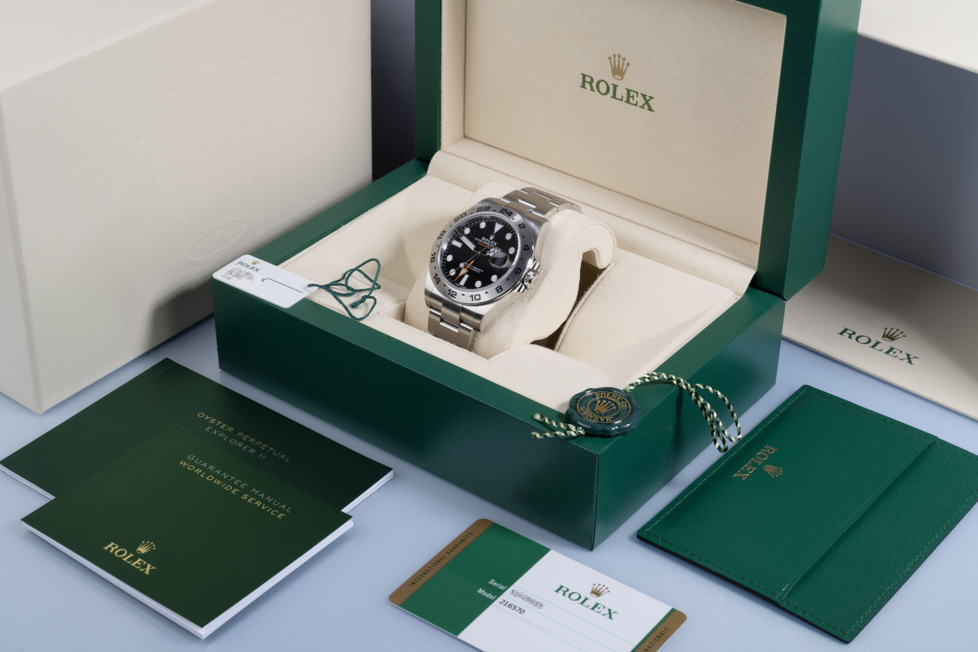 ref 216570 | Box & Certificate  | Rolex Explorer II