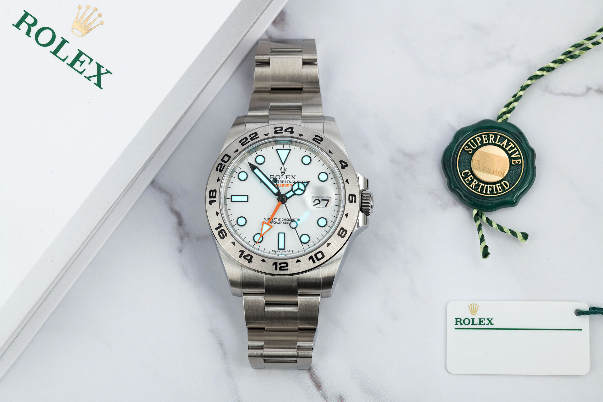 ref 216570 | Brand New - 5 Year Warranty | Rolex Explorer II