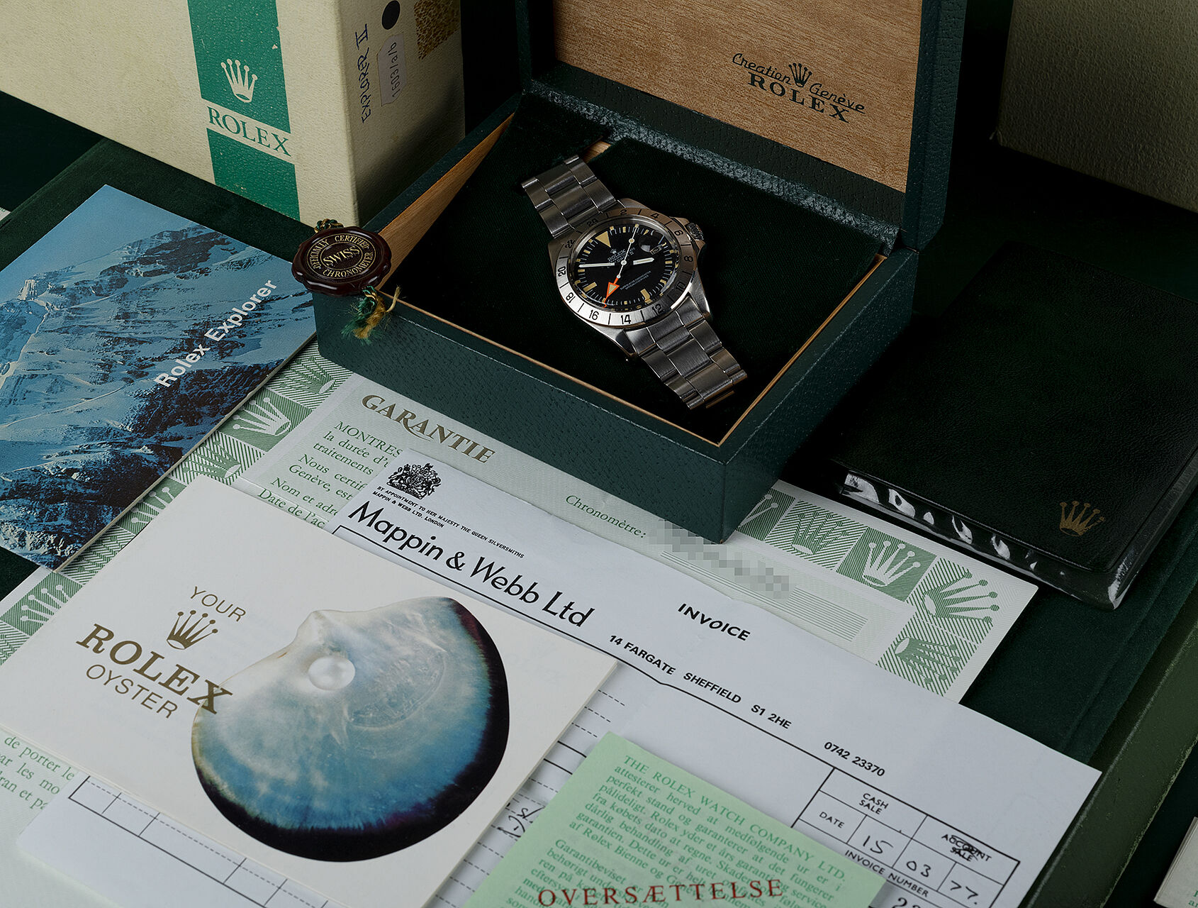 ref 1655 | MK II 'Box & Papers' | Rolex Explorer II