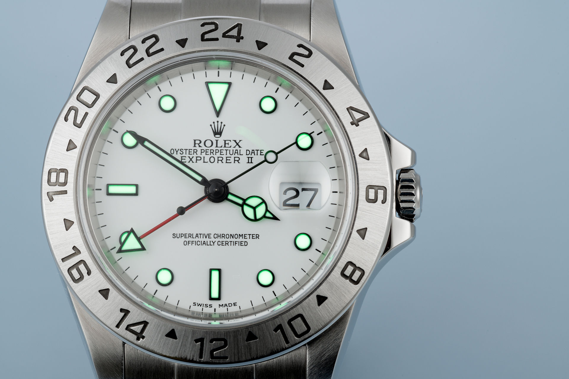 ref 16570 | 'Polar' Box & Certificate | Rolex Explorer II