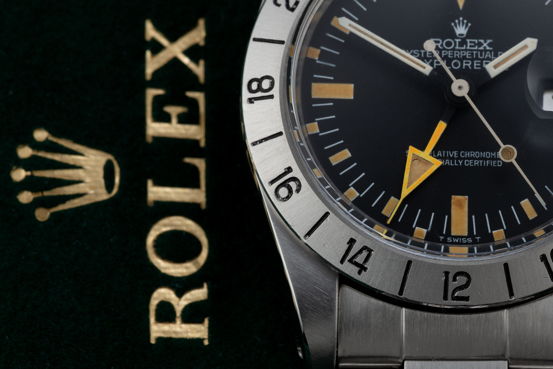 ref 1655 | Orange Hand 'Pumpkin Patina'  | Rolex Explorer II