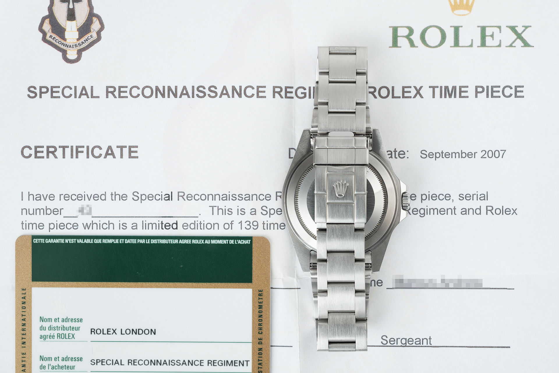 ref 16570 | Rare 'Military Edition' | Rolex Explorer II