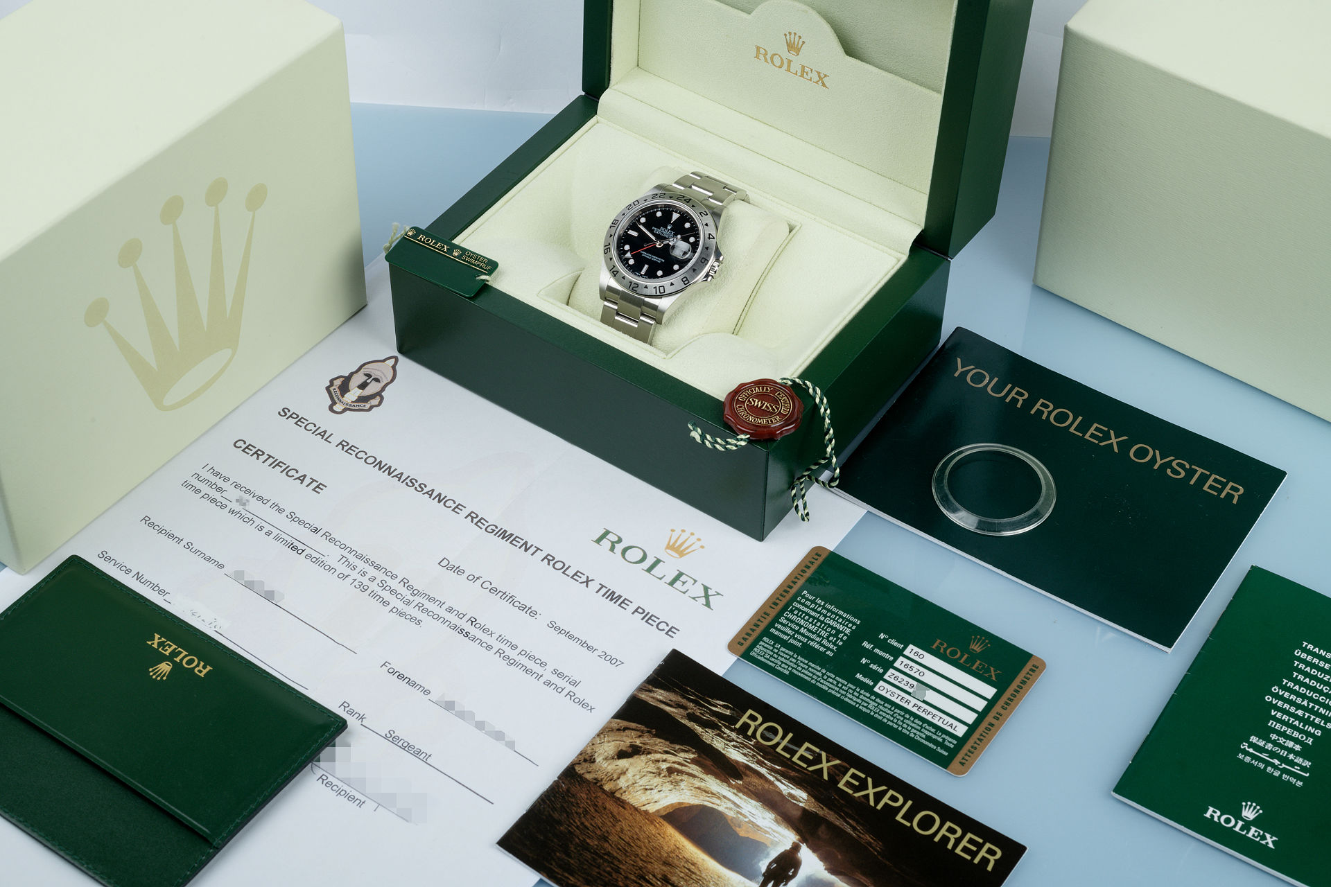 ref 16570 | Rare 'Military Edition' | Rolex Explorer II
