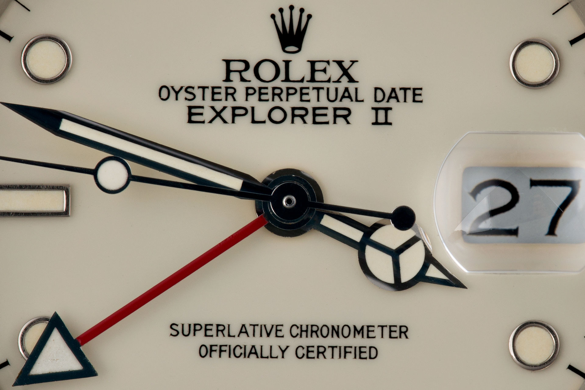 ref 16550 | Rare 'Non Rail' Transitional Model | Rolex Explorer II