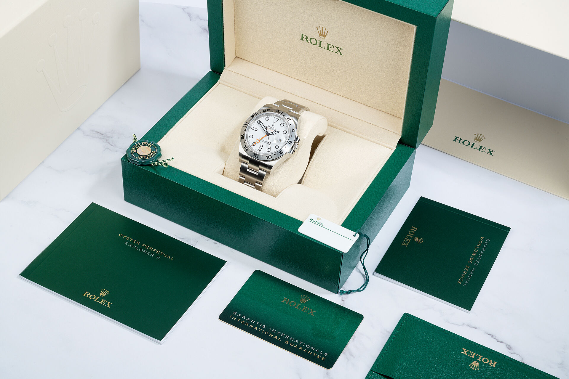 ref 216570 | Rolex Warranty to 2025 | Rolex Explorer II