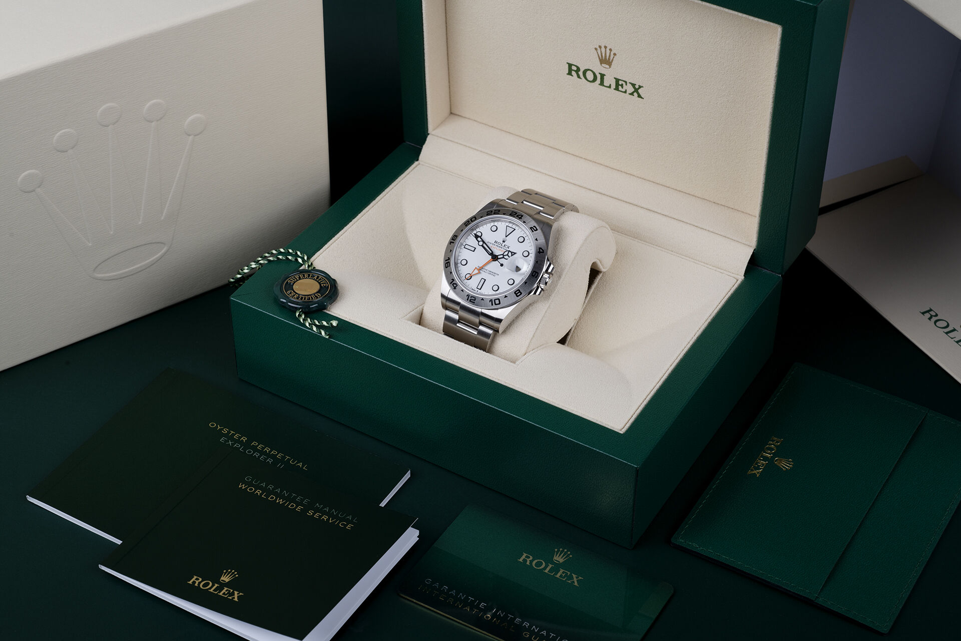 ref 226570 | Rolex Warranty to 2026 | Rolex Explorer II