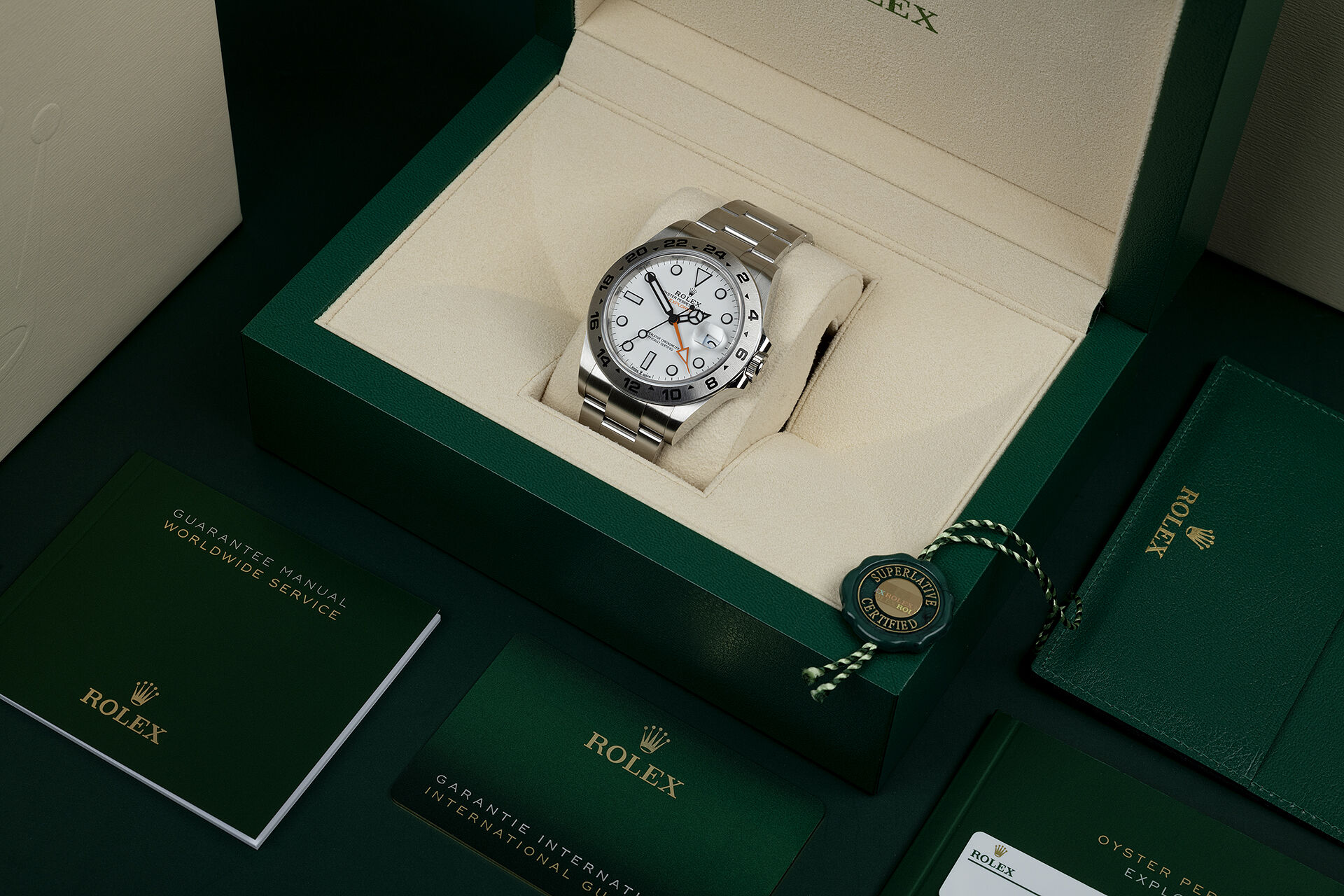 ref 226570 | Rolex Warranty to 2026 | Rolex Explorer II