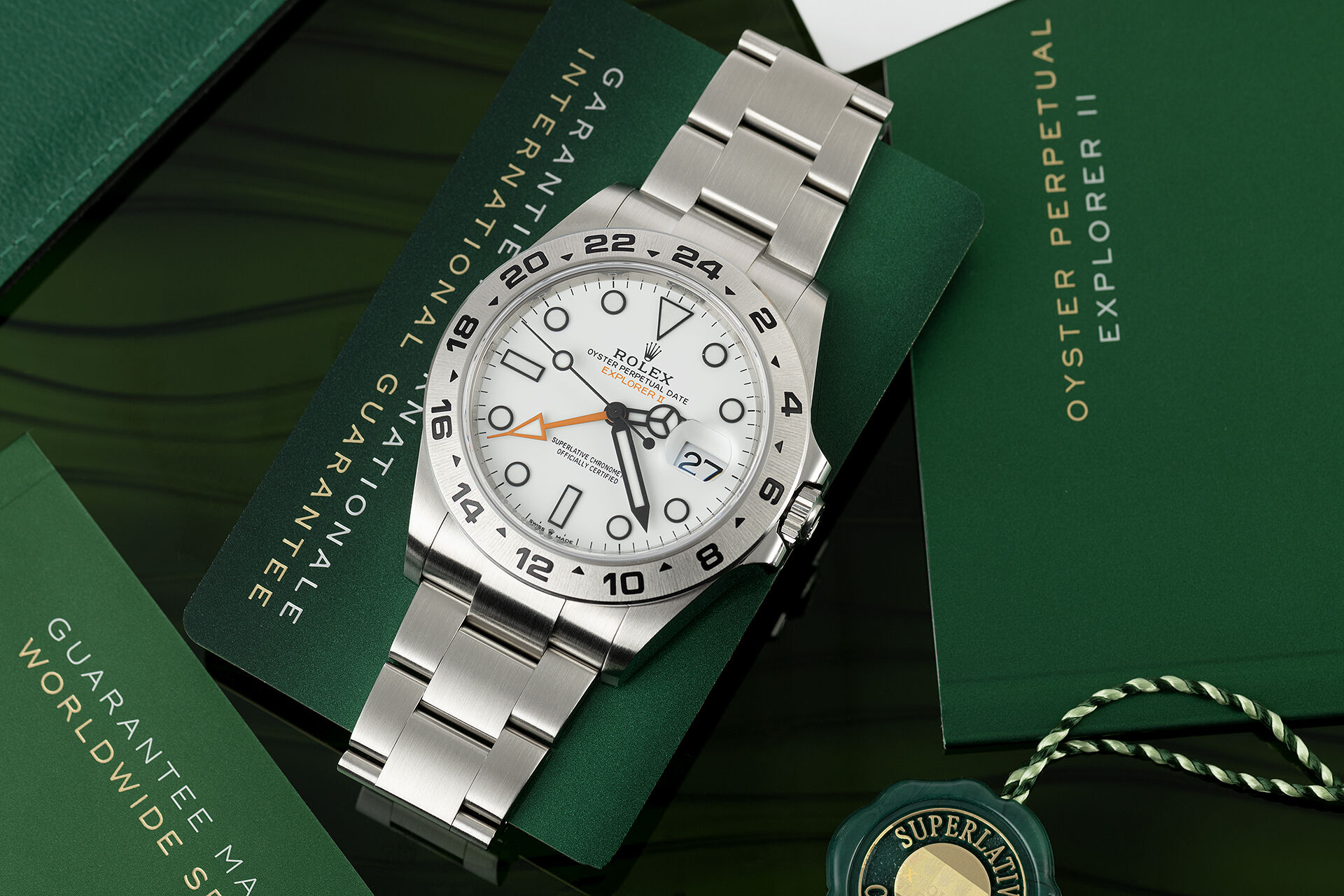 ref 226570 | Rolex Warranty to 2026 | Rolex Explorer II