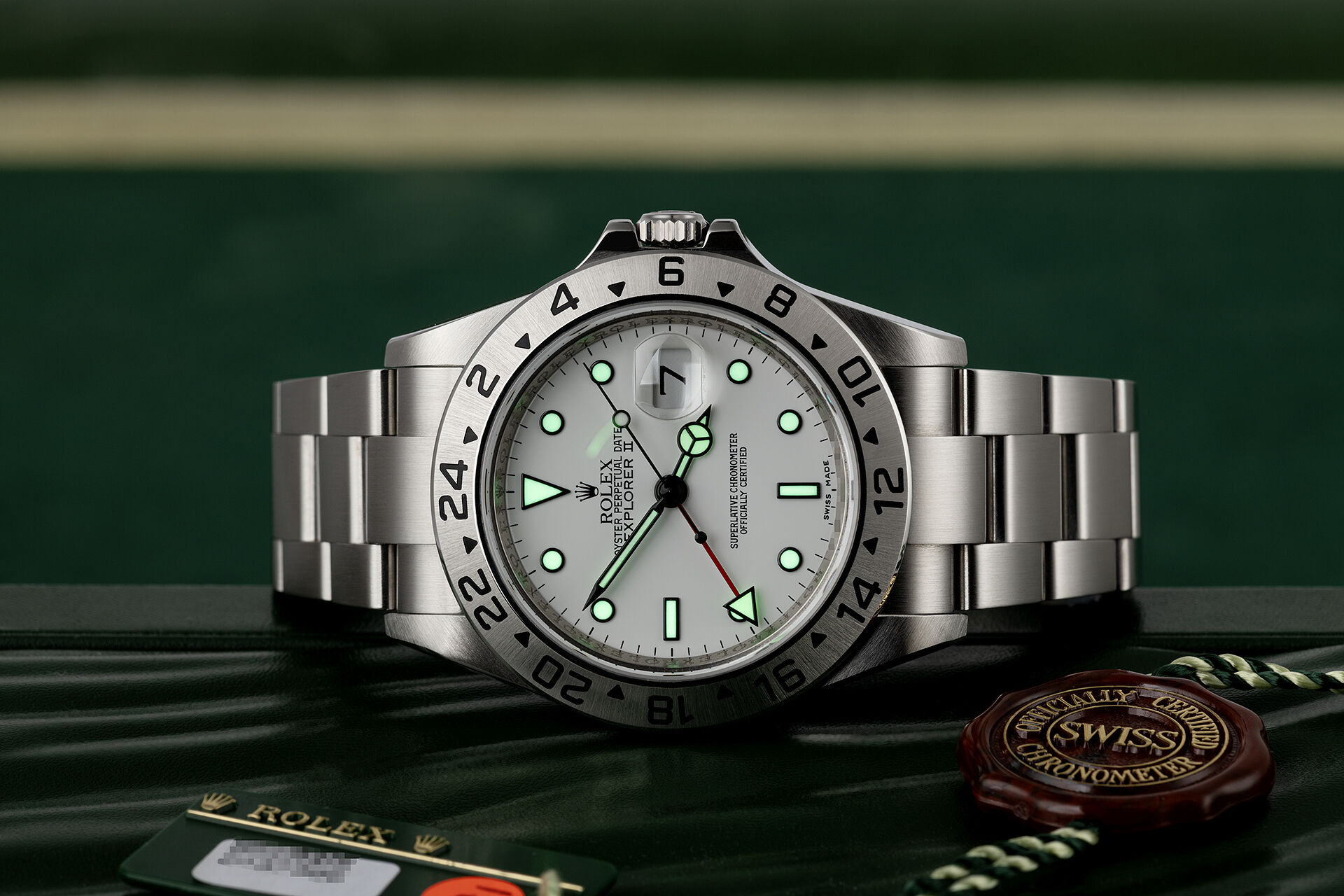 ref 16570 | UK Retailed | Rolex Explorer II