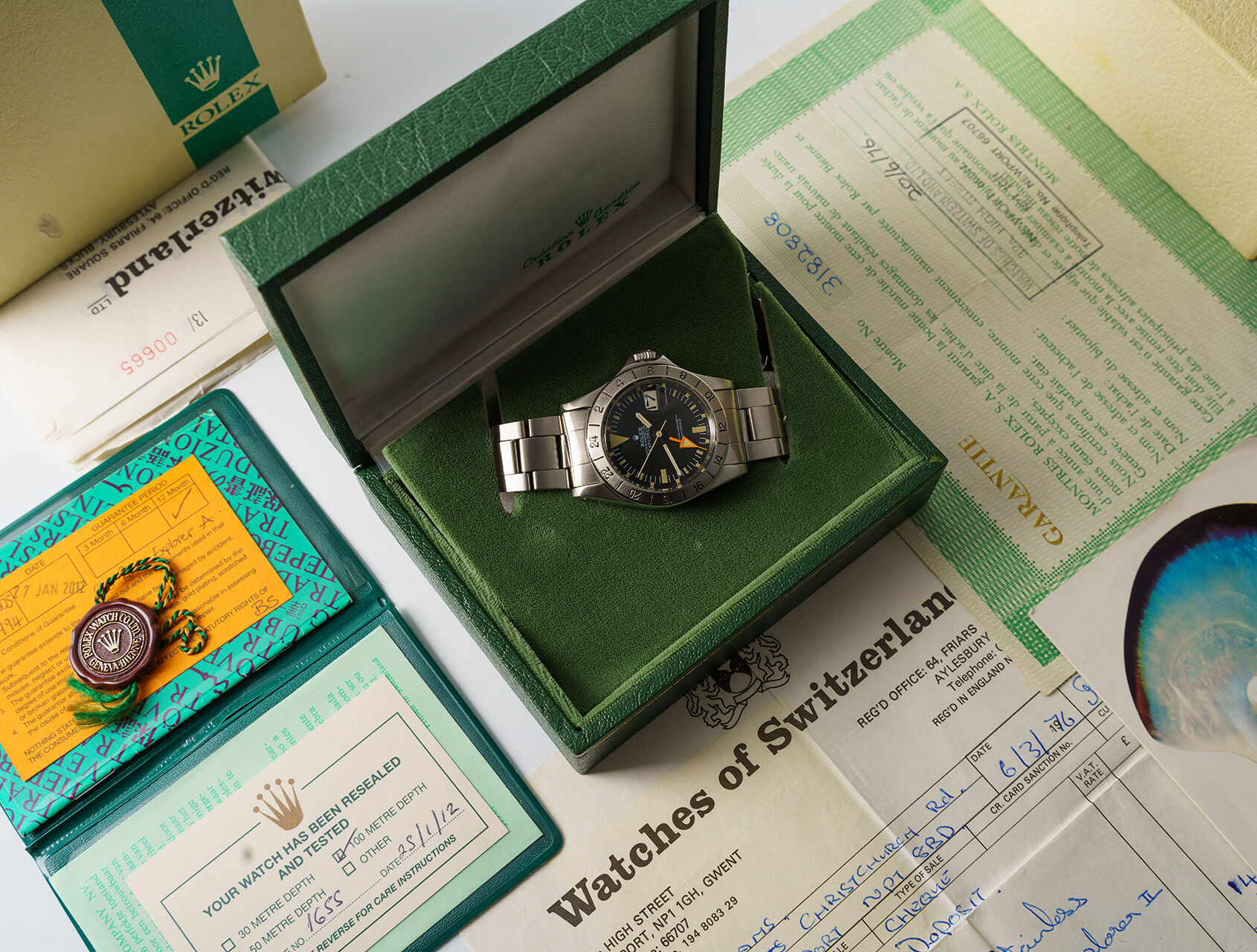 ref 1655 | Straight Seconds | Rolex Explorer II