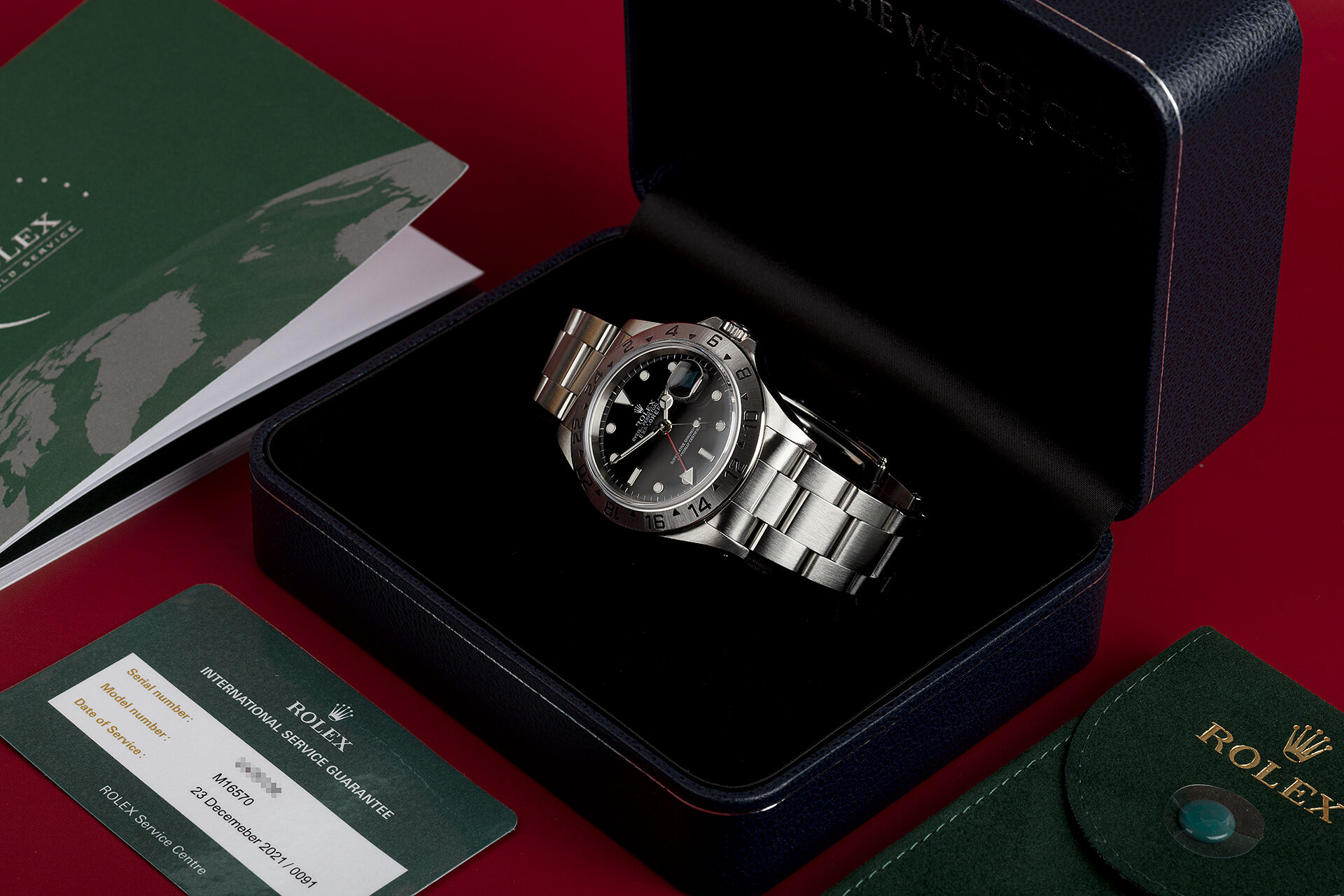 ref 16570 | Serviced By Rolex | Rolex Explorer II