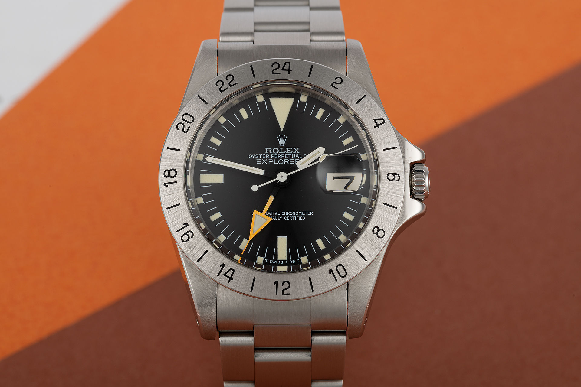 ref 1655 | Vintage Orange Hand 'Steve McQueen' | Rolex Explorer II