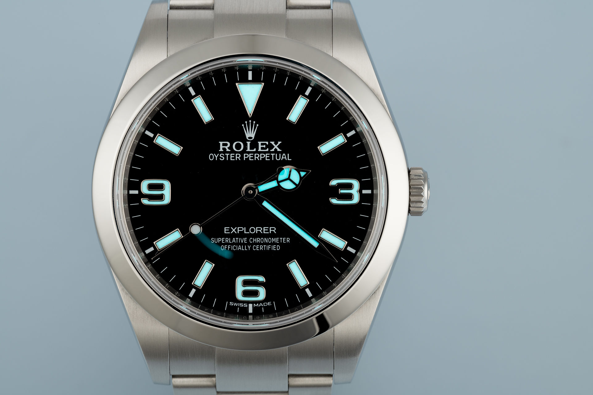 ref 214270 | New Chromalight Model | Rolex Explorer