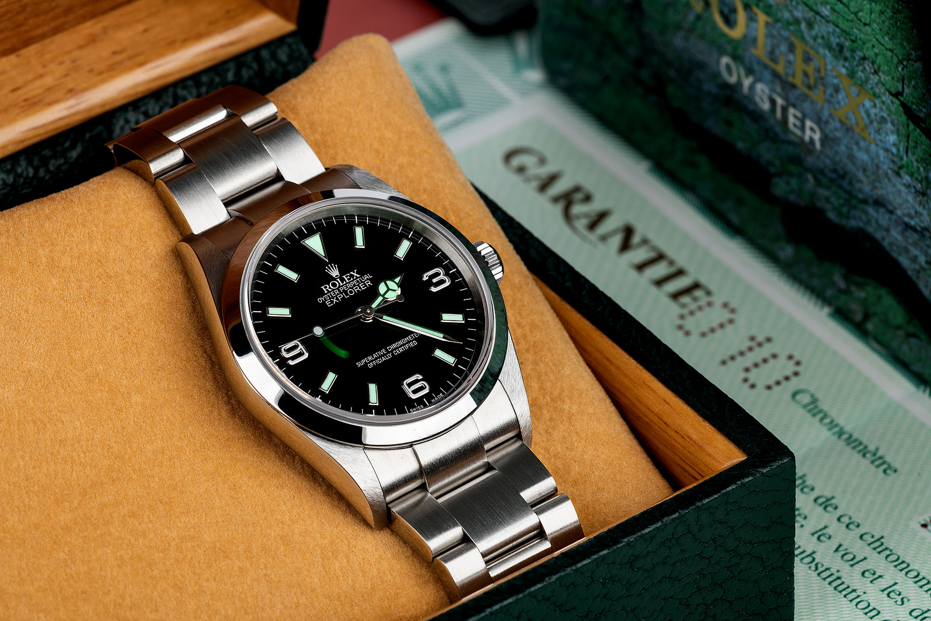 ref 114270 | 'New Vintage' Box & Papers | Rolex Explorer