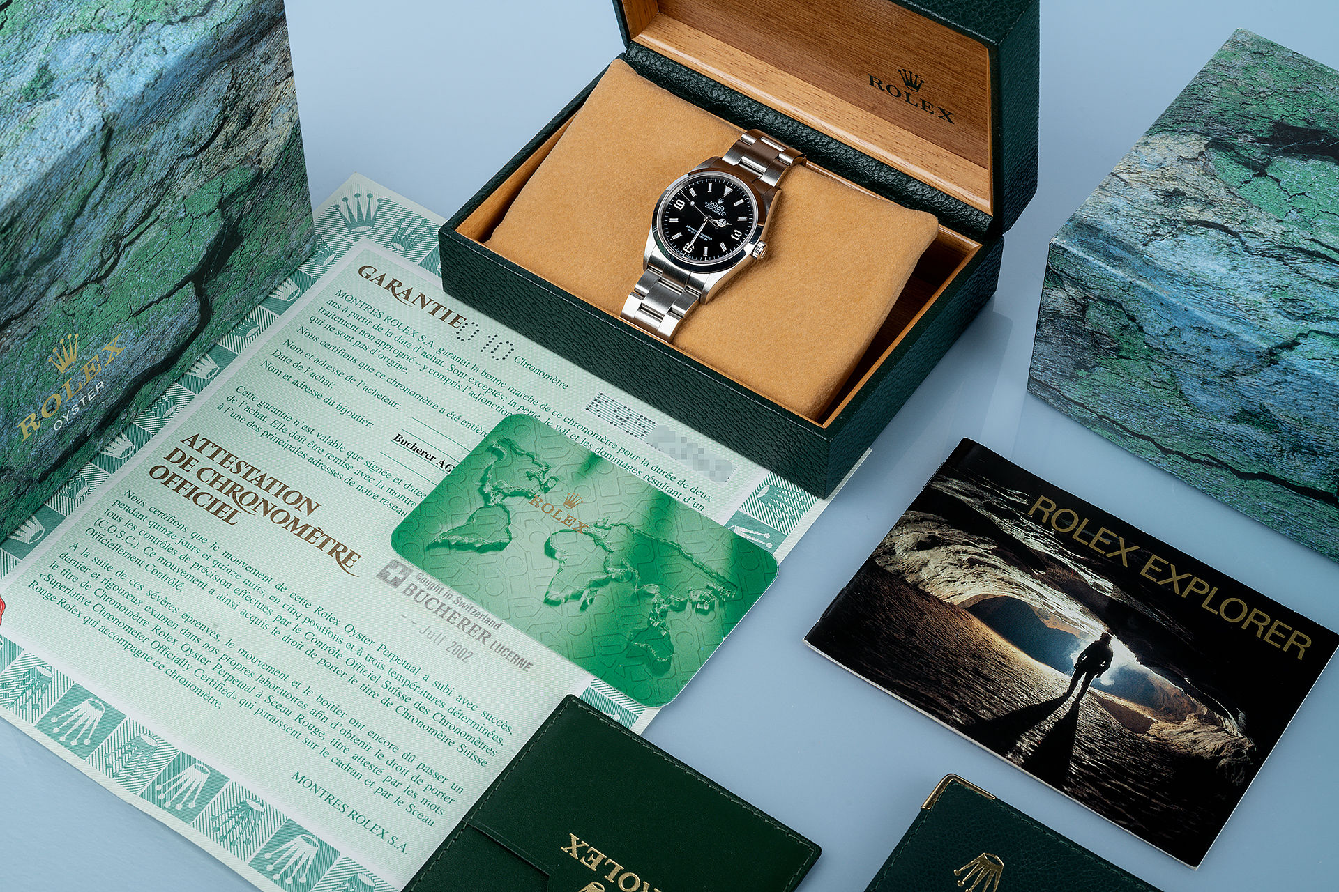 ref 114270 | 'New Vintage' Box & Papers | Rolex Explorer