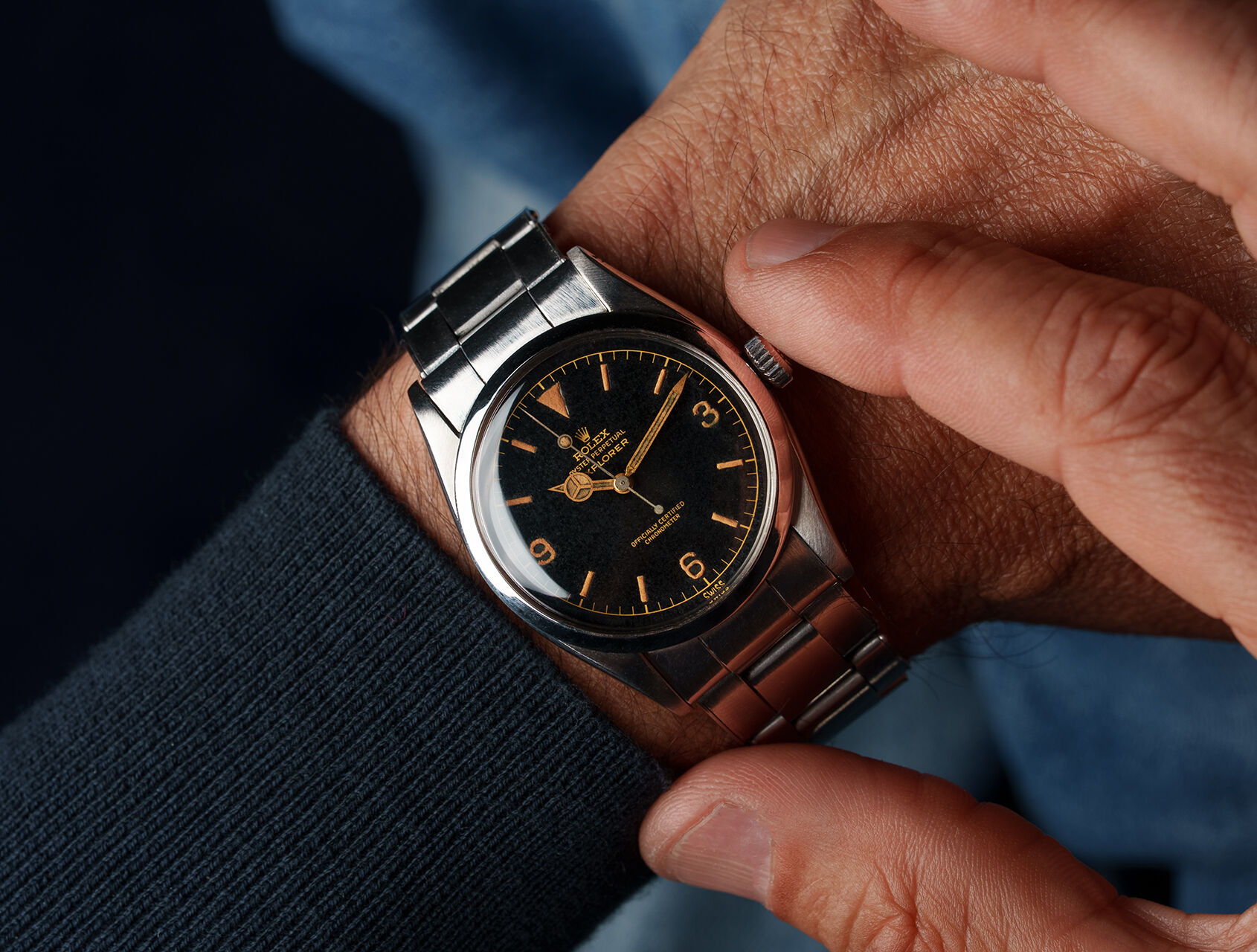 ref 6610 | 'OCC' Closed Minute Track | Rolex Explorer