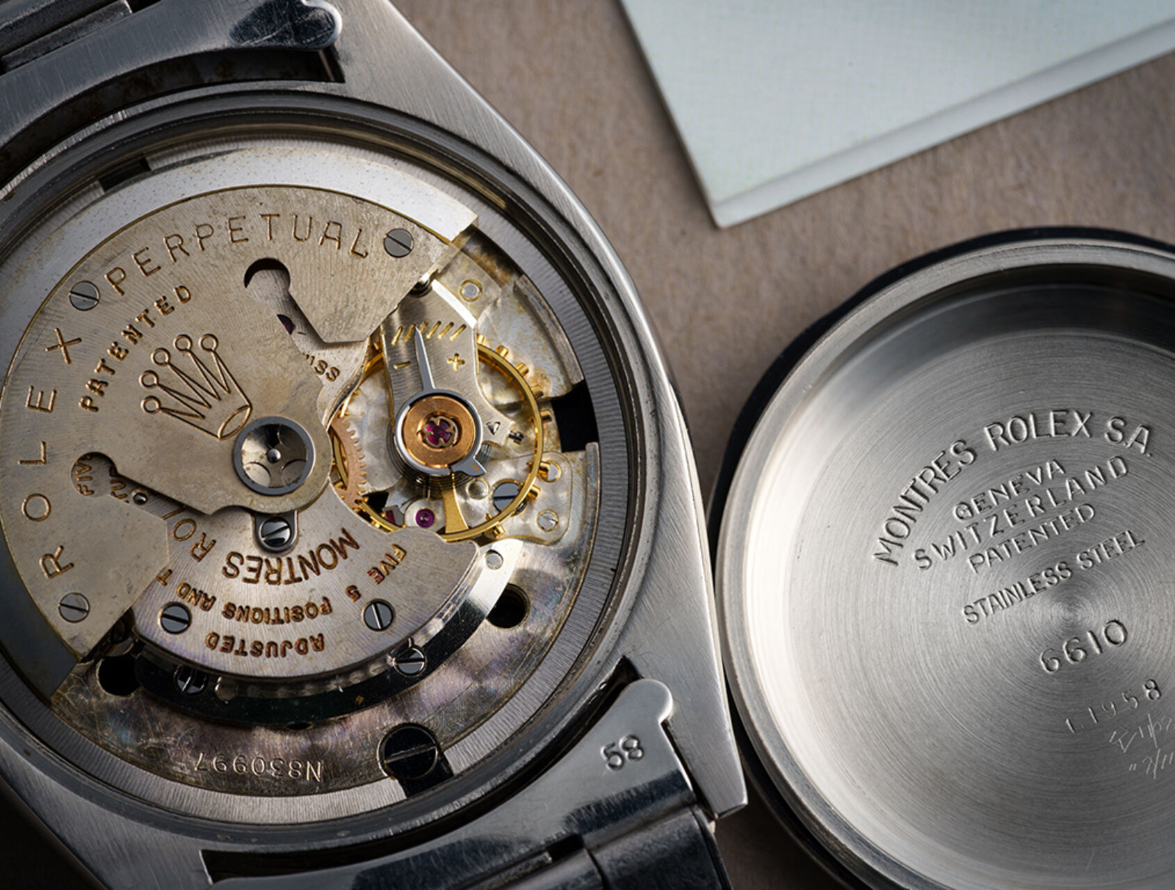 ref 6610 | 'OCC' Closed Minute Track | Rolex Explorer