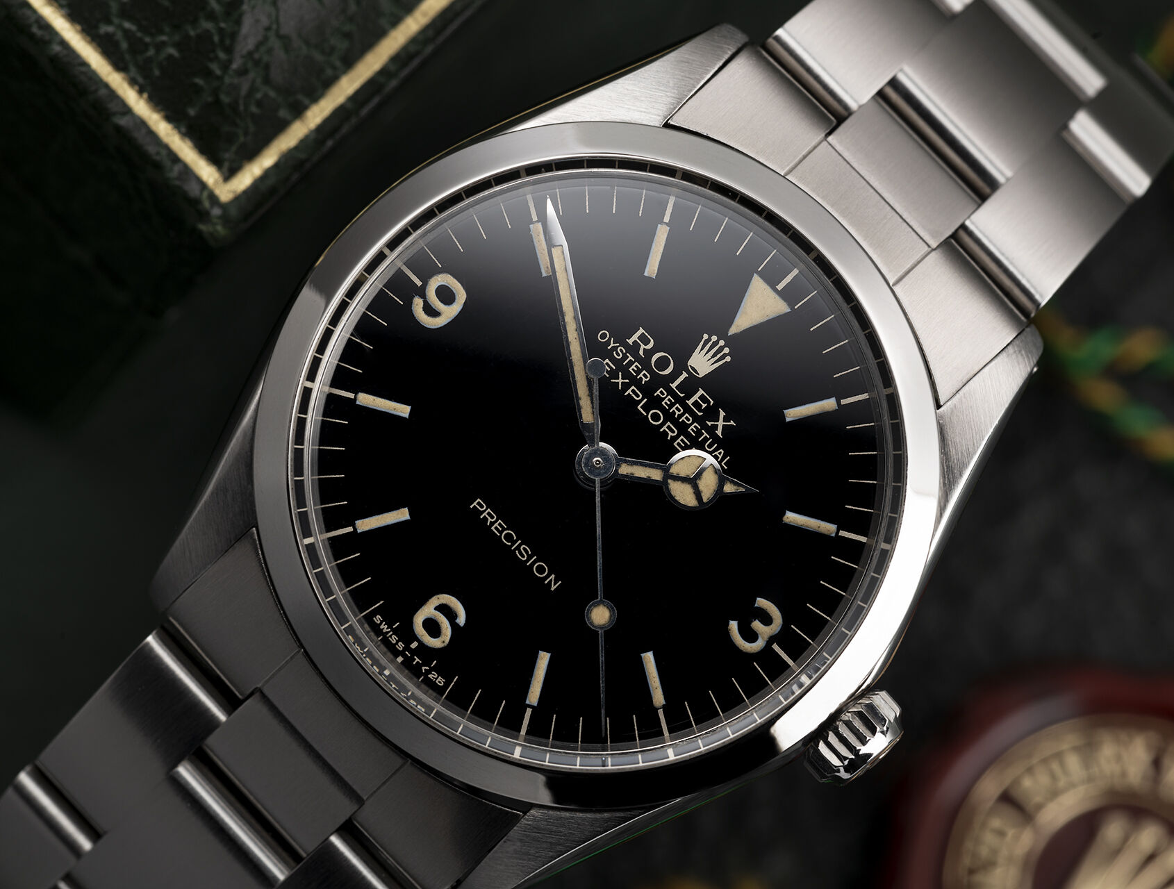 ref 5500 | Vintage - Gilt Dial | Rolex Explorer