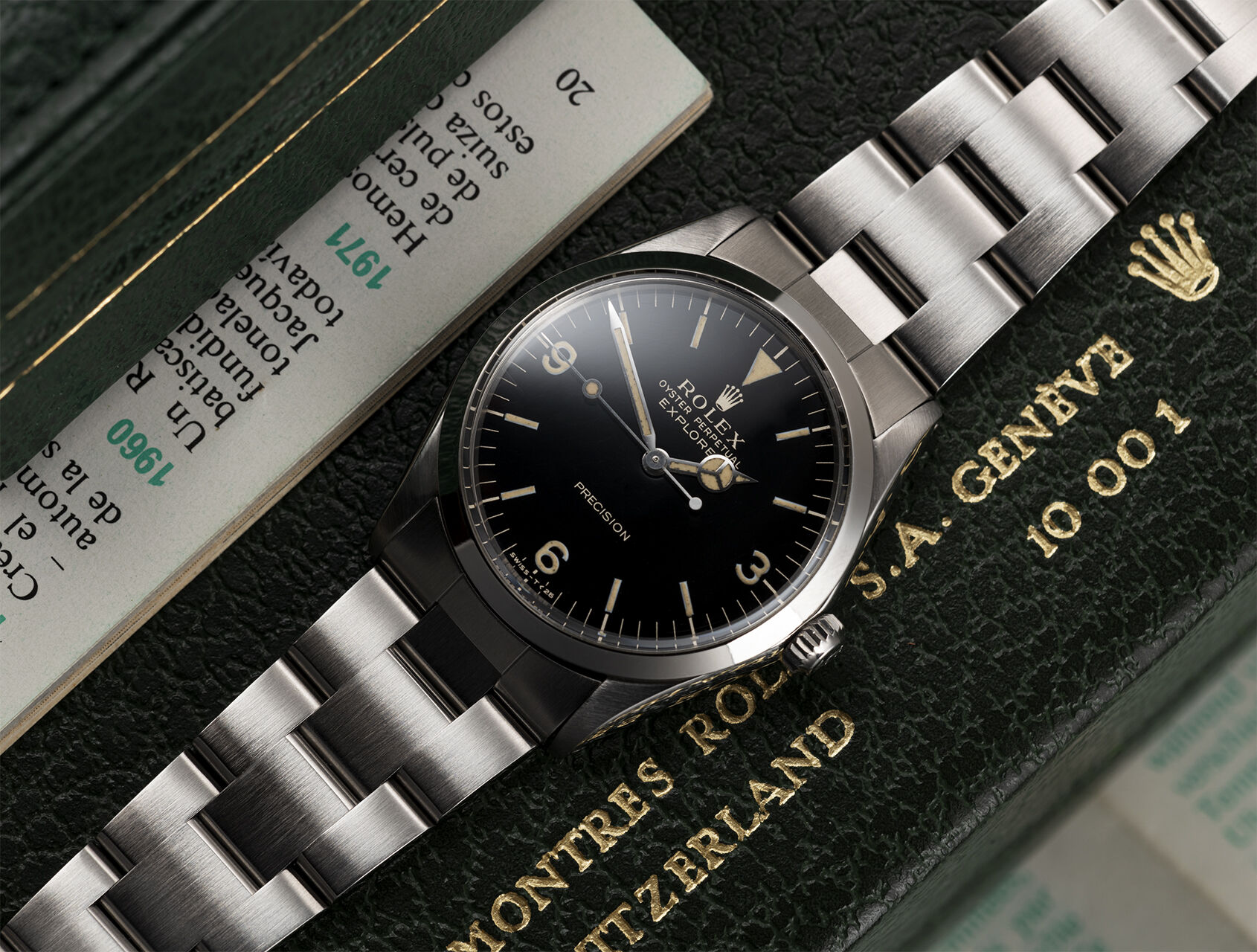 ref 5500 | Vintage - Gilt Dial | Rolex Explorer