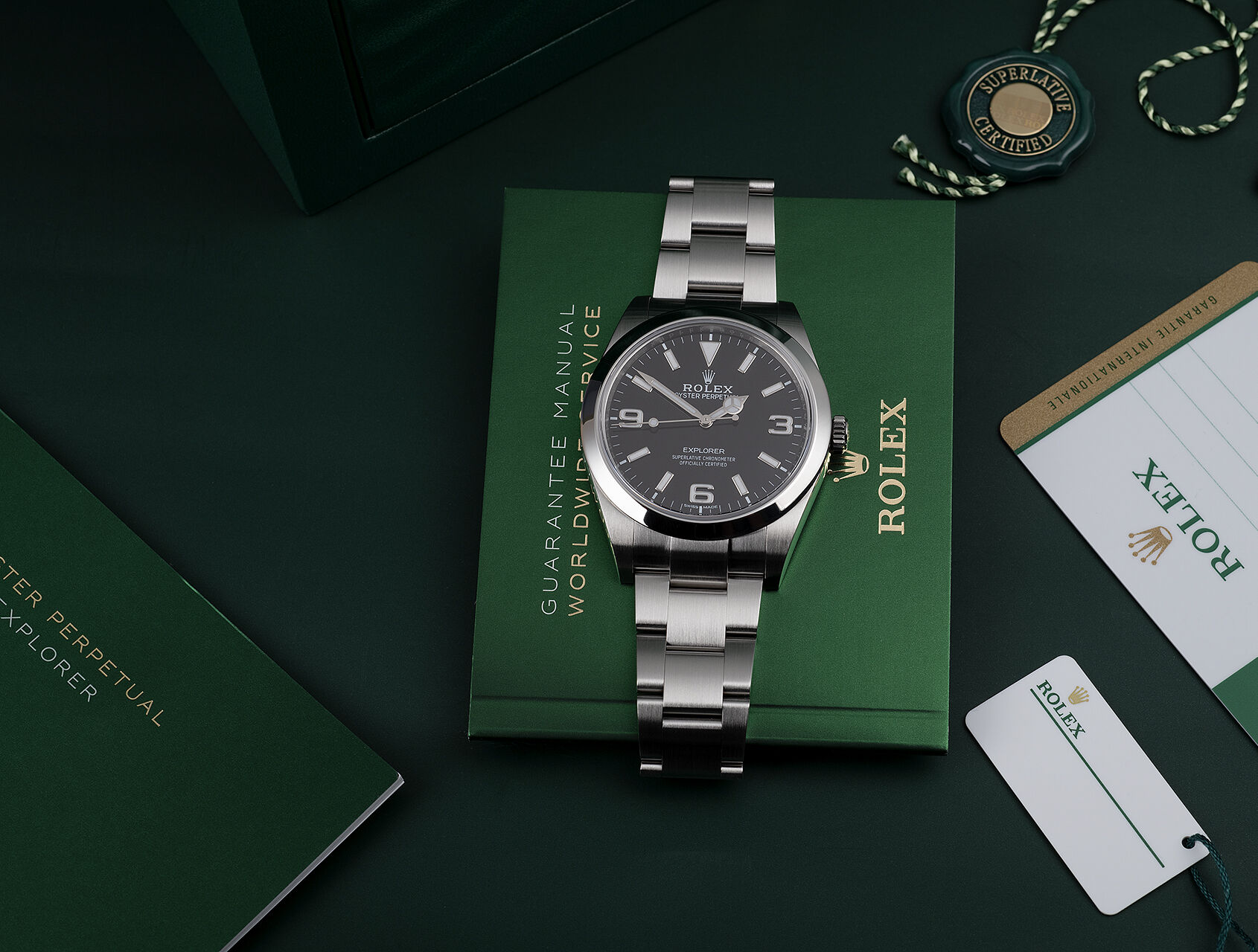 ref 214270 | Rolex Warranty to 2024 | Rolex Explorer