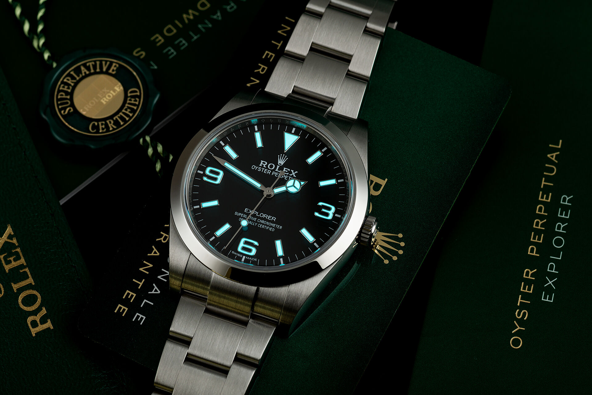 ref 214270 | Rolex Warranty to 2025 | Rolex Explorer