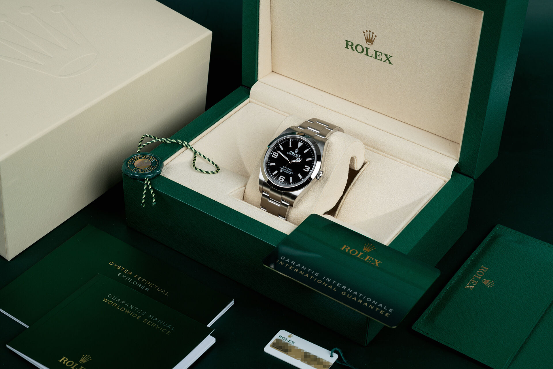 ref 214270 | Rolex Warranty to 2025 | Rolex Explorer