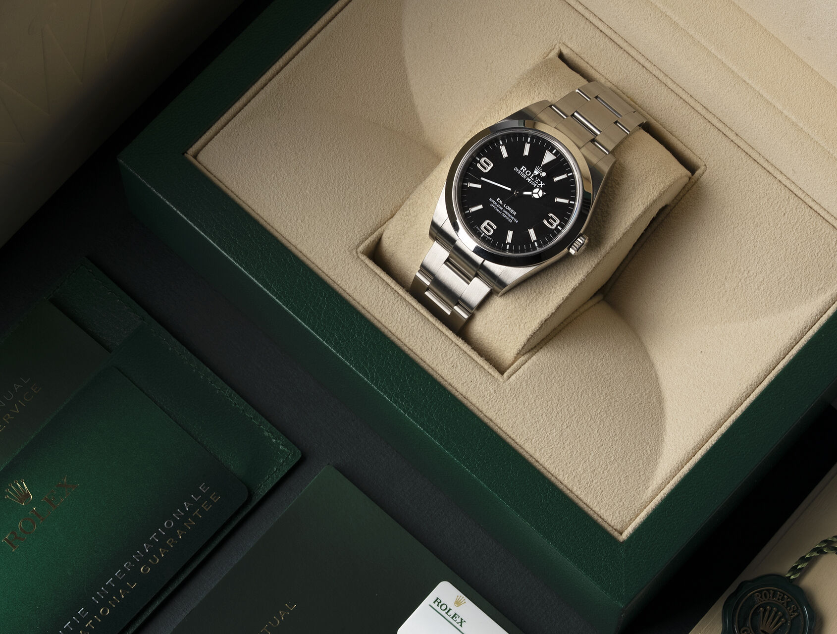 ref 214270 | Rolex Warranty to 2025 | Rolex Explorer