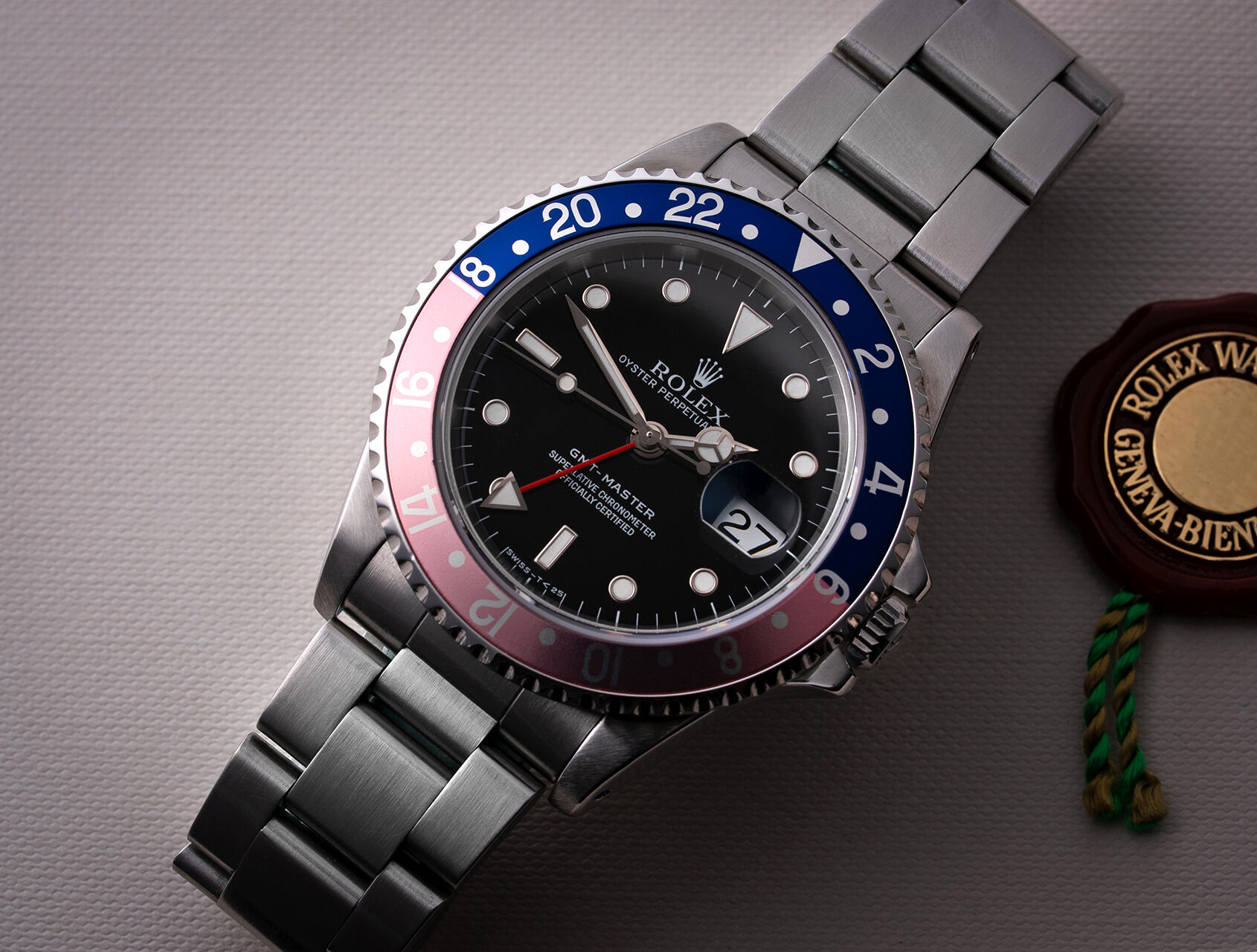 ref 16700 | 16700 - Serviced by Rolex | Rolex GMT-Master