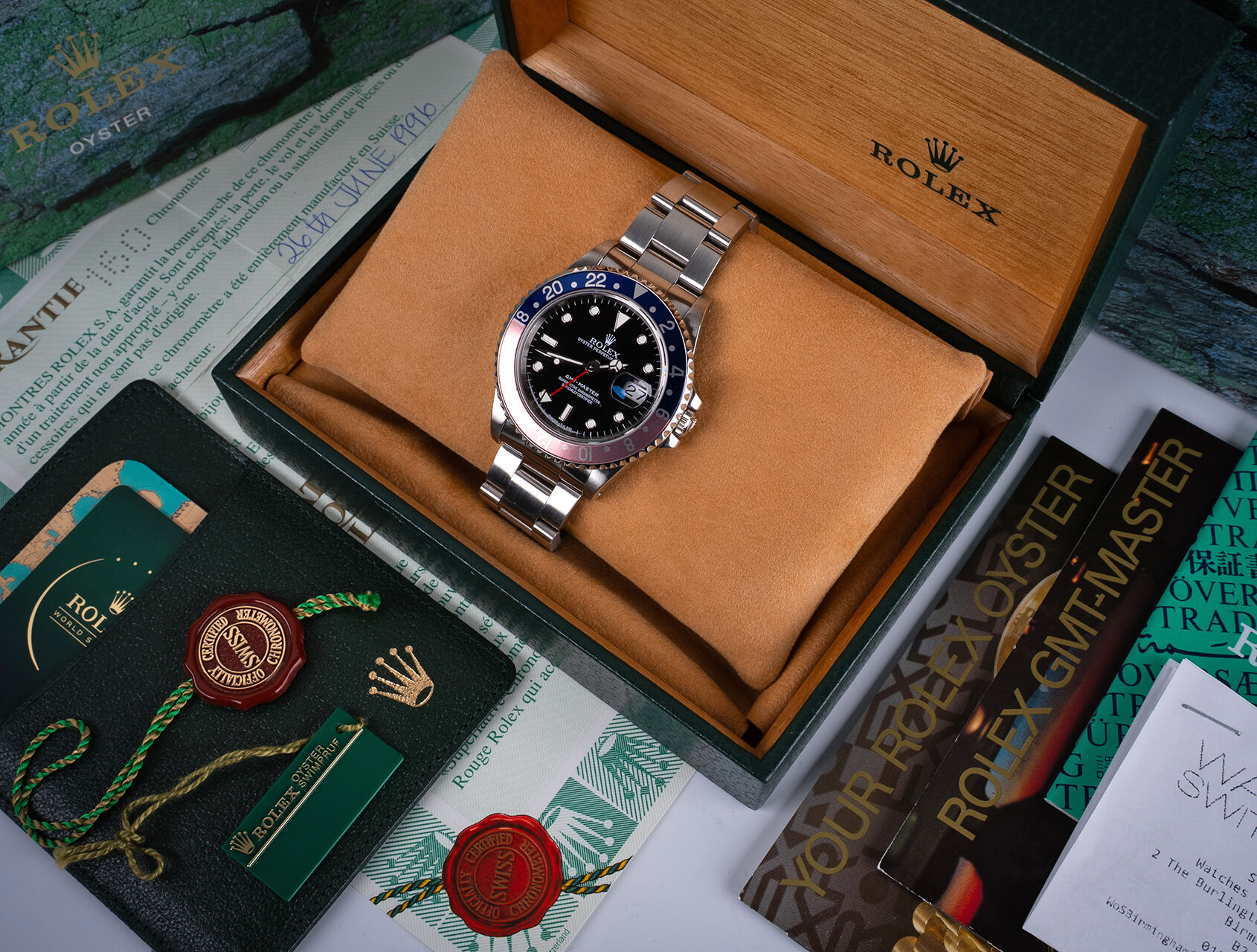 ref 16700 | 16700 - Serviced by Rolex | Rolex GMT-Master
