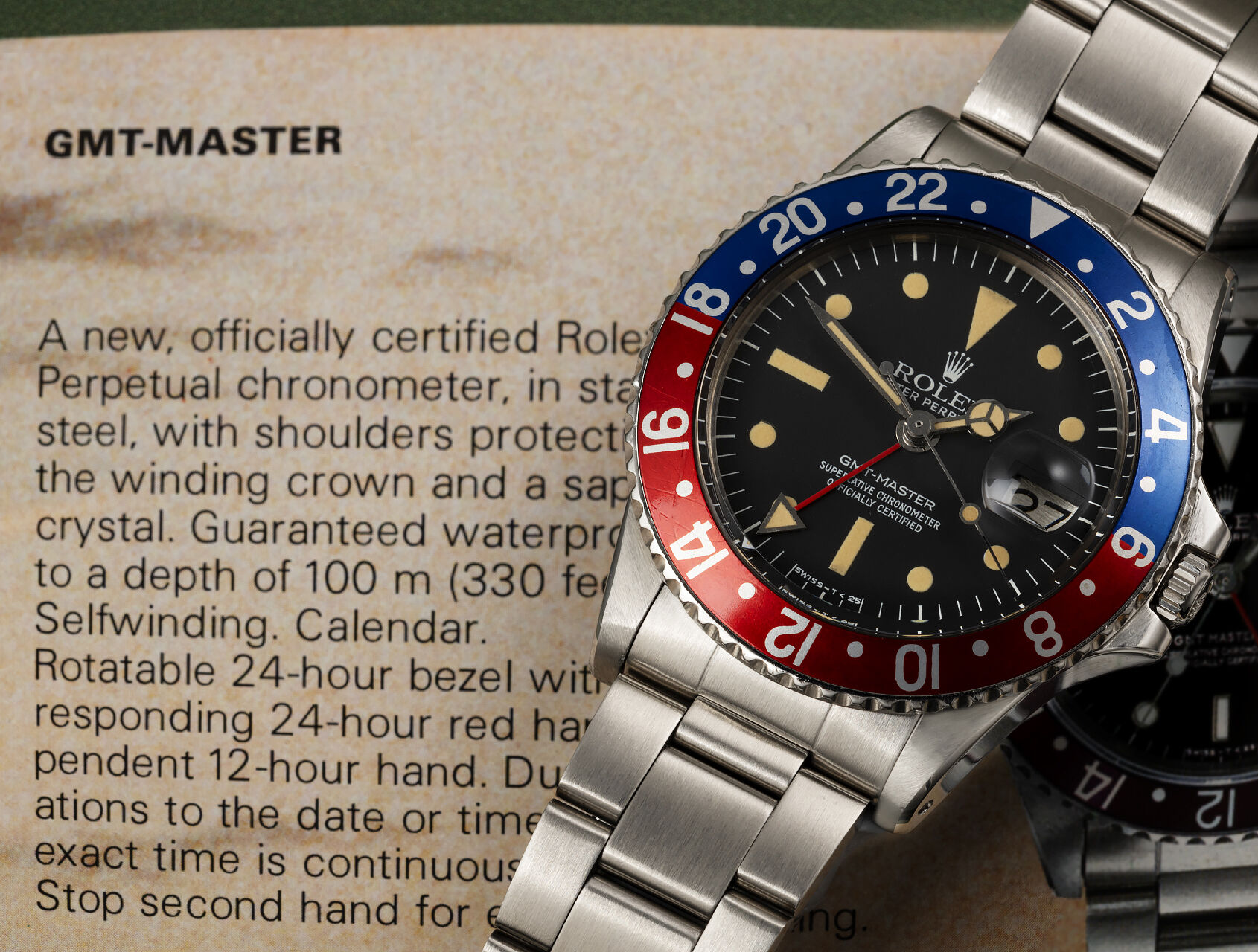 ref 1675 | Rare 'Radial Dial' | Rolex GMT-Master