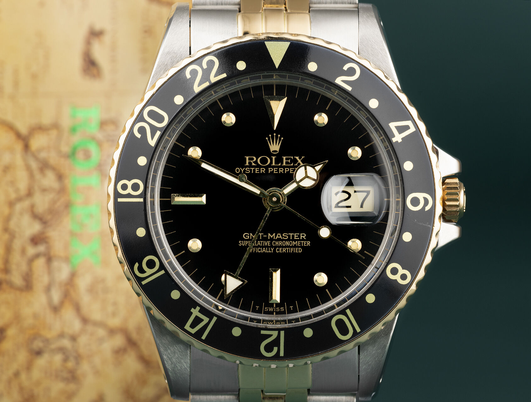 ref 16753 | 16753 - Box & Certificate | Rolex GMT-Master