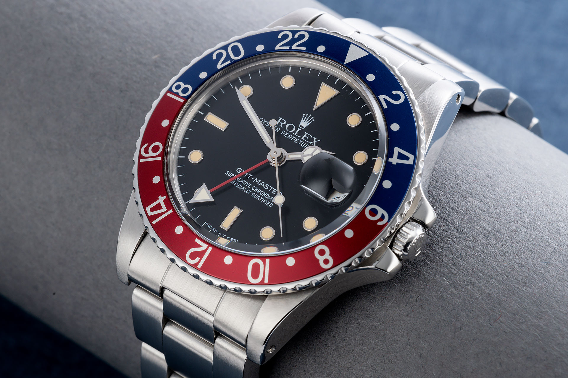 ref 16750 | Pepsi - Box & Certificate | Rolex GMT-Master