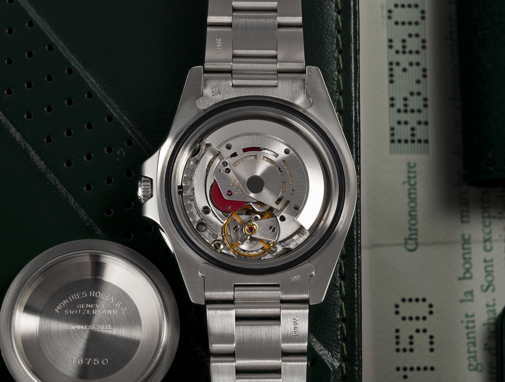 ref 16750 | Full Set - 'Transitional Pepsi' | Rolex GMT-Master