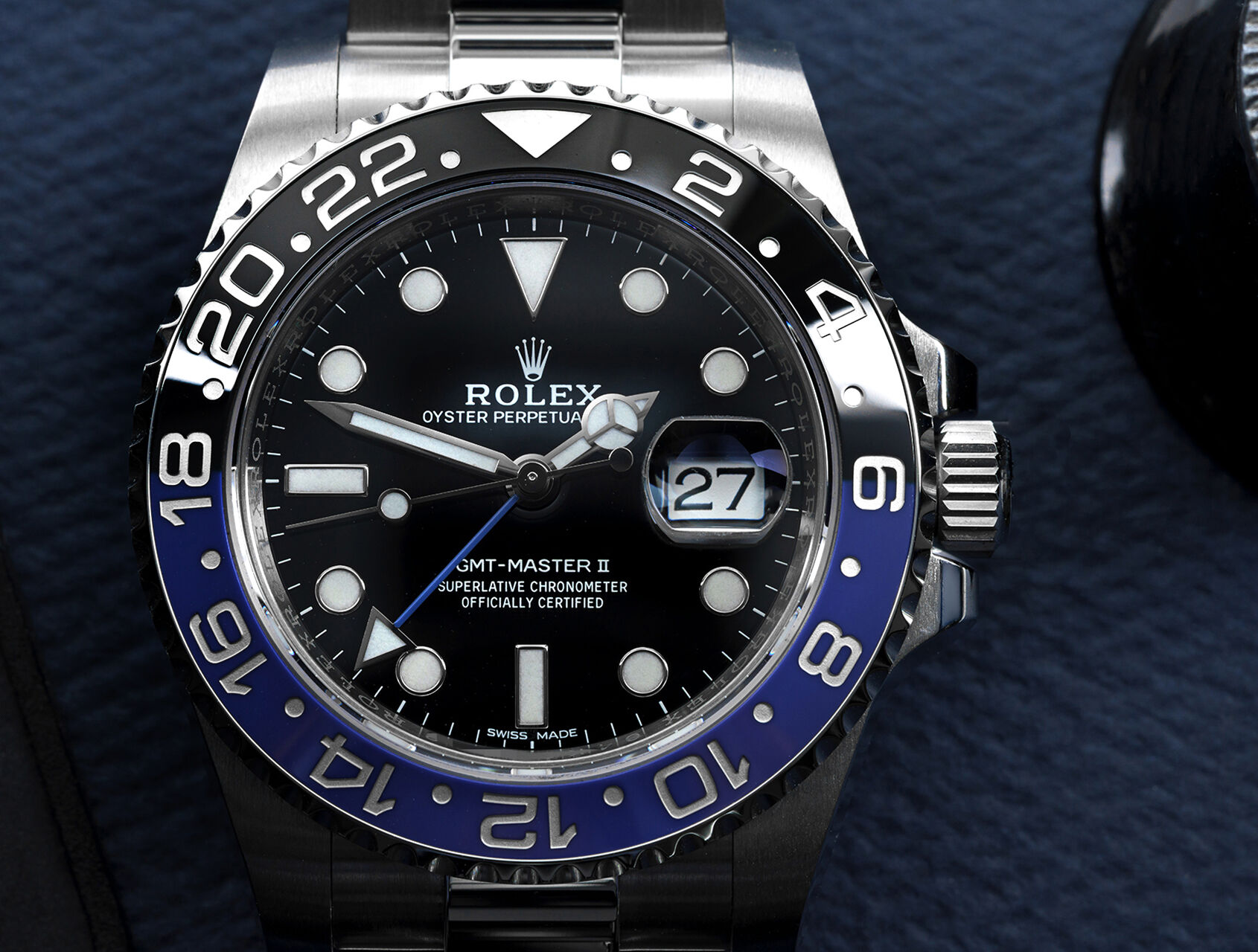 ref 116710BLNR | 116710BLNR - Batman | Rolex GMT-Master II