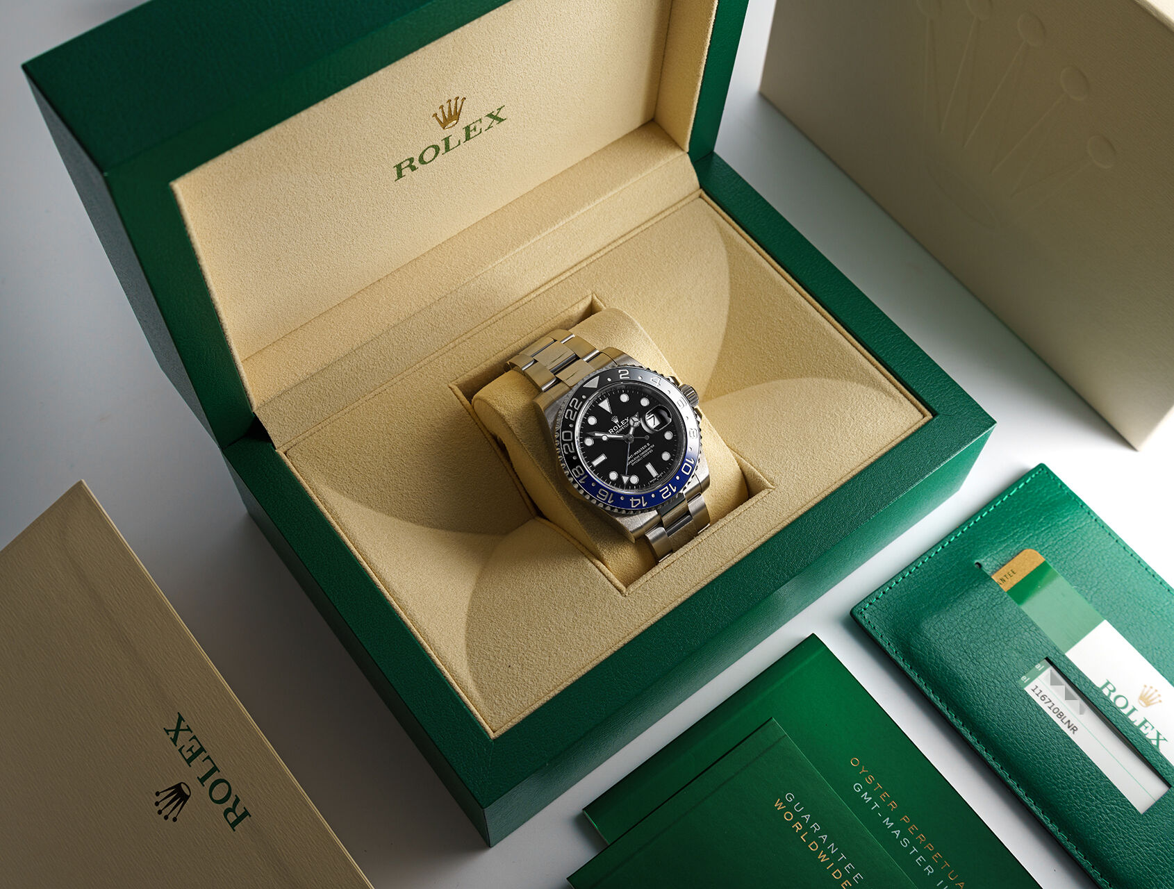 ref 116710BLNR | 116710BLNR - Batman | Rolex GMT-Master II