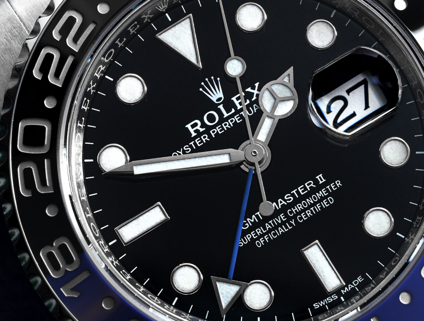 ref 116710BLNR | 116710BLNR - Batman | Rolex GMT-Master II