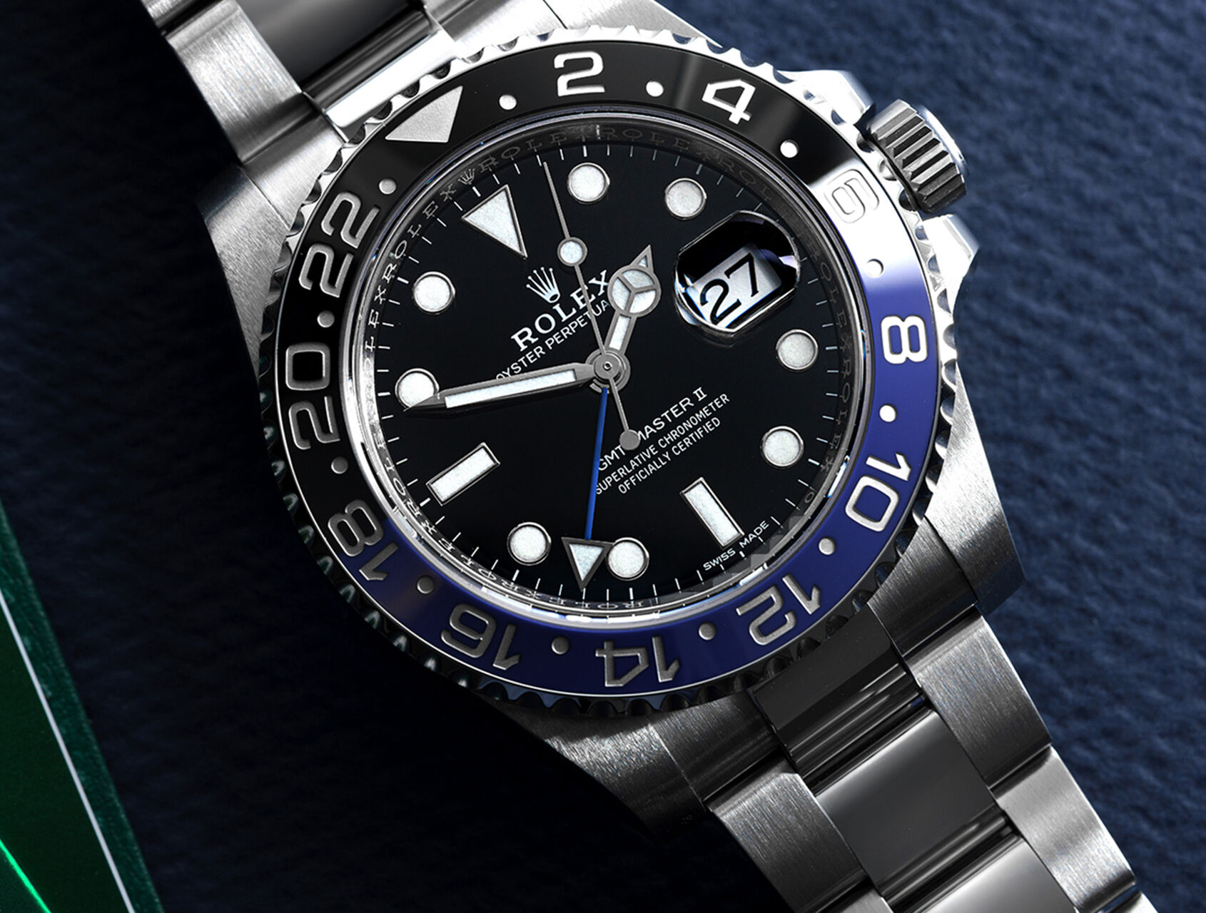 ref 116710BLNR | 116710BLNR - Batman | Rolex GMT-Master II