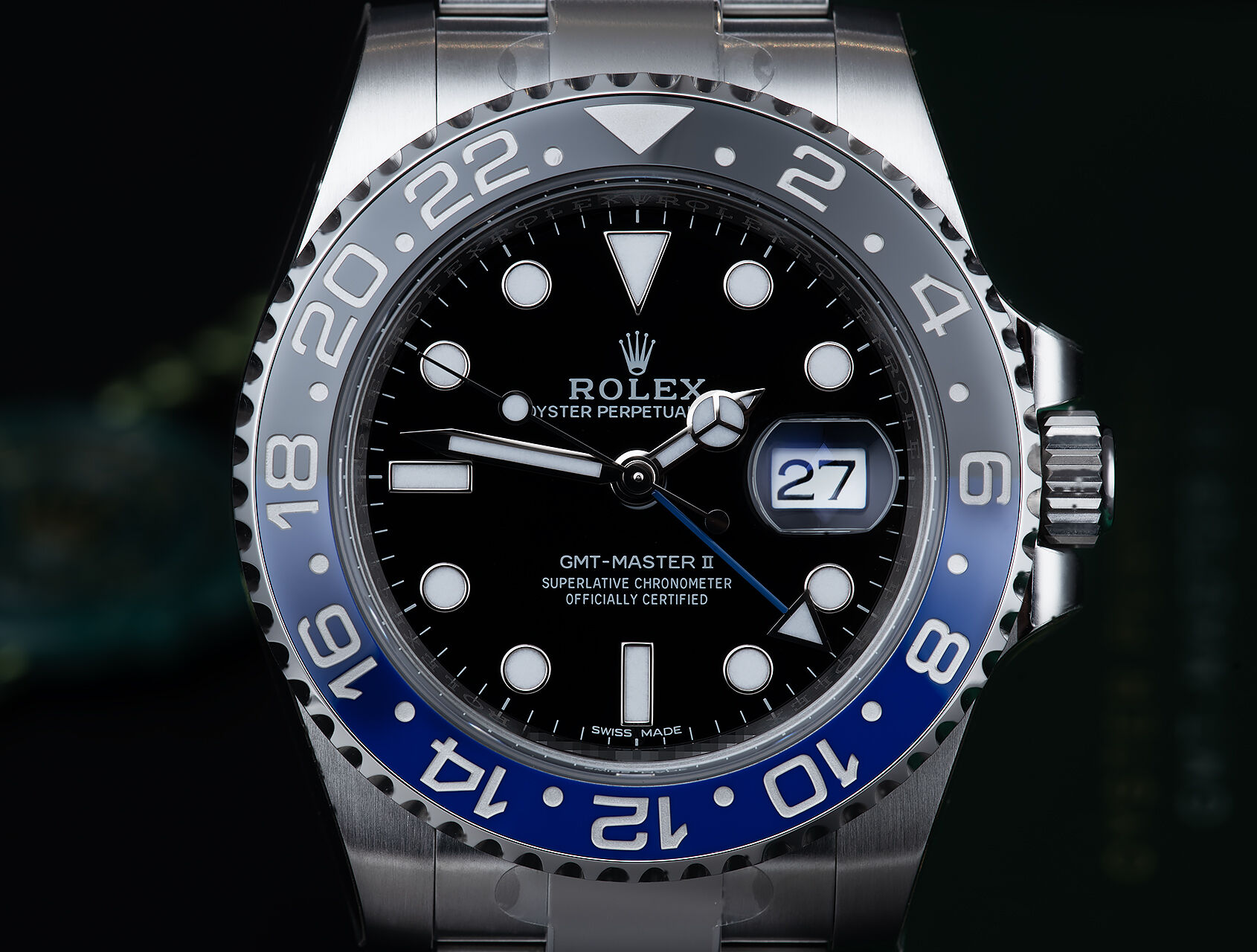 ref 116710BLNR | 116710BLNR - Batman | Rolex GMT-Master II