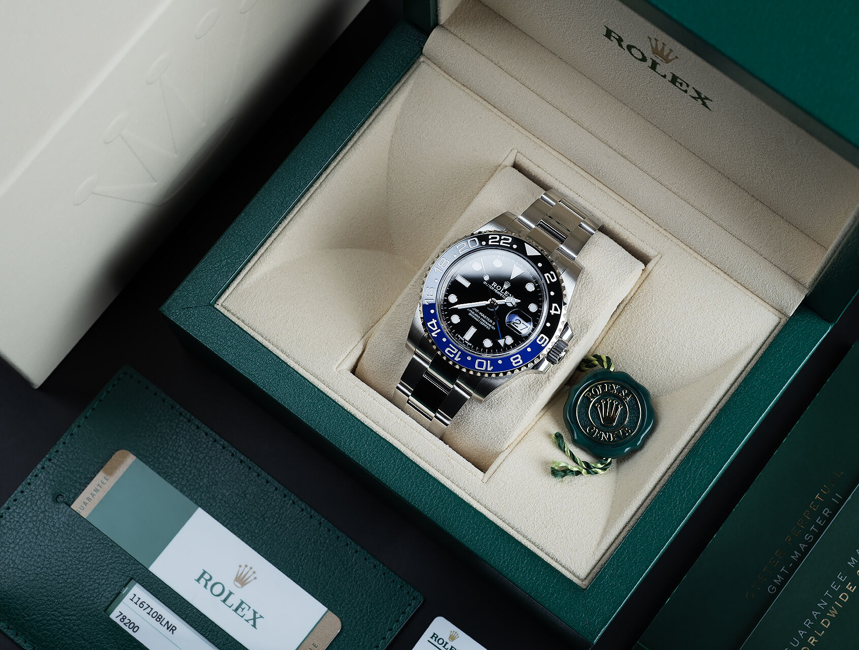 ref 116710BLNR | 116710BLNR - Batman | Rolex GMT-Master II