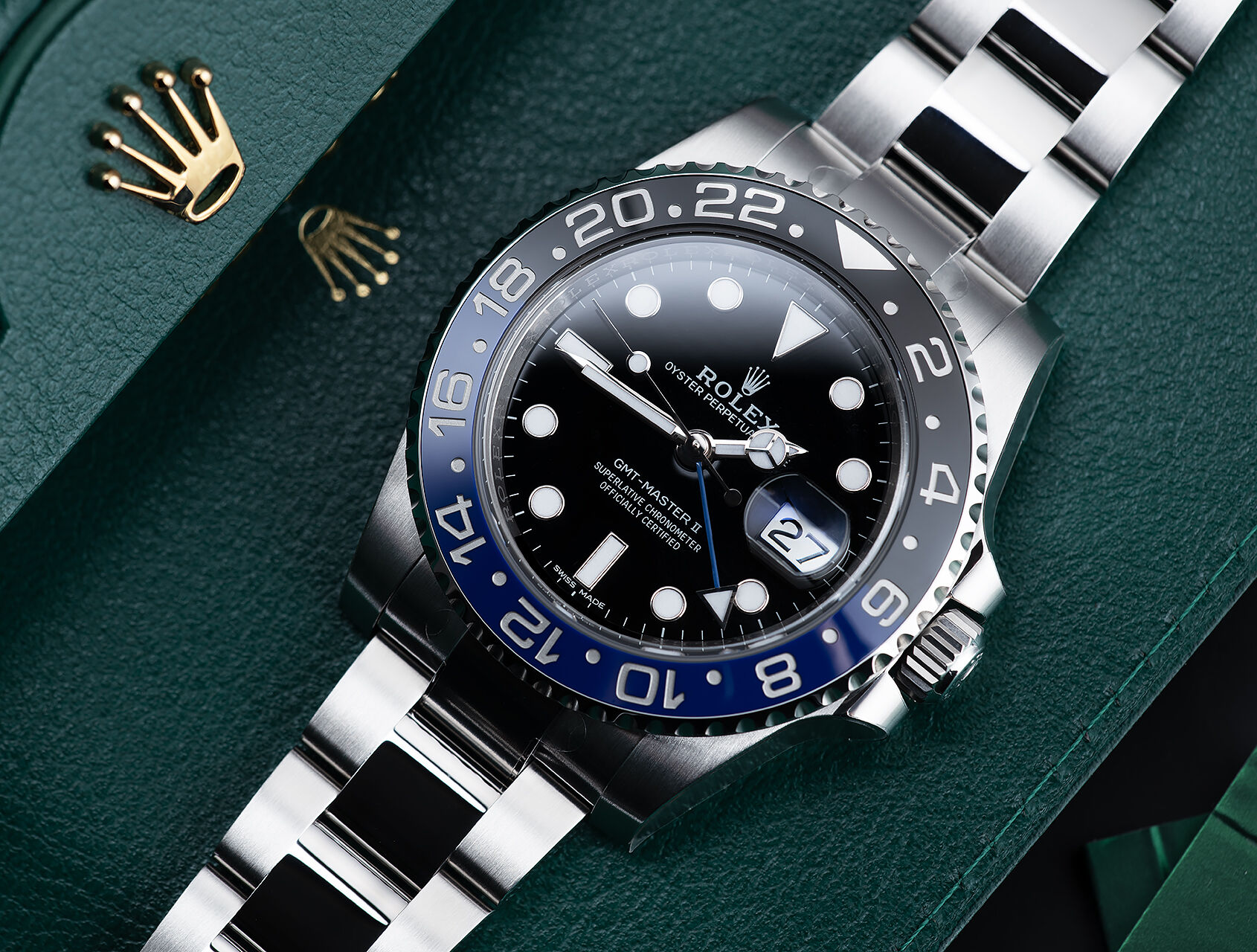 ref 116710BLNR | 116710BLNR - Batman | Rolex GMT-Master II