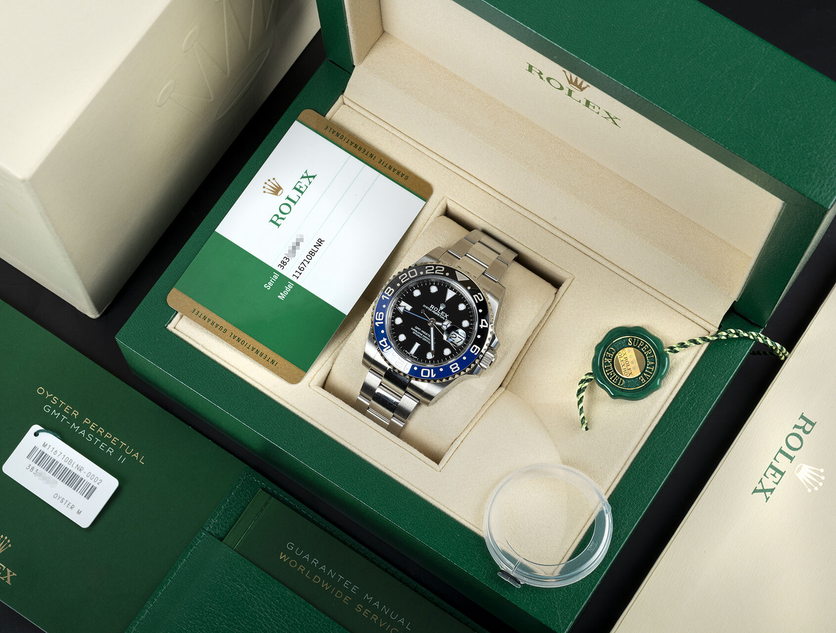 ref 116710BLNR | 'Batman' Never Worn | Rolex GMT-Master II