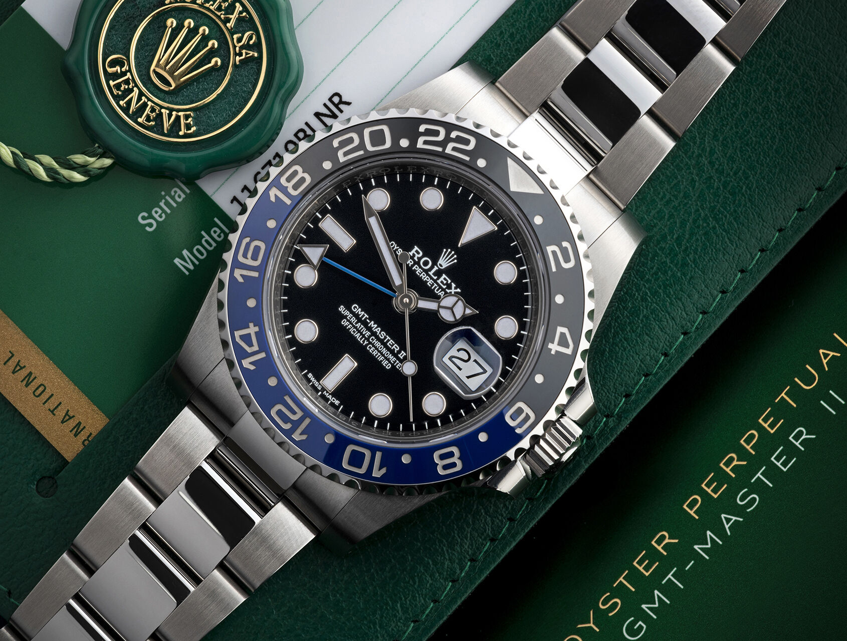 ref 116710BLNR | 'Batman' Never Worn | Rolex GMT-Master II