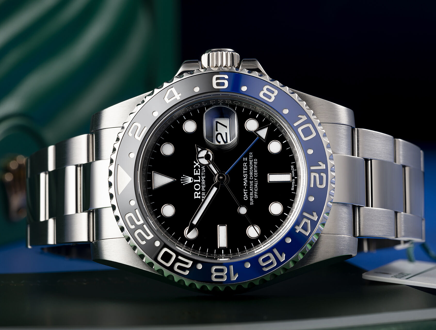 ref 116710BLNR | 116710BLNR - Box & Certificate | Rolex GMT-Master II