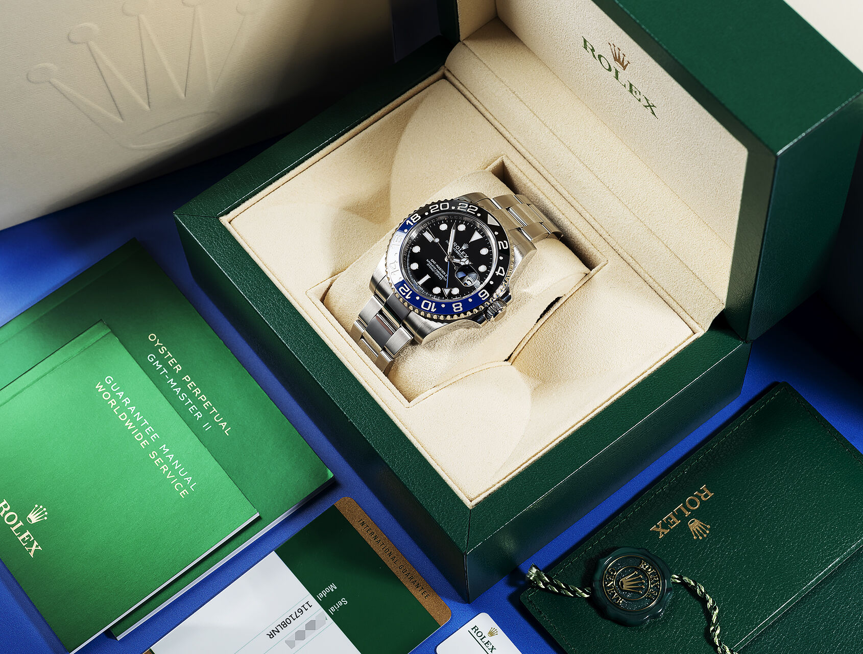 ref 116710BLNR | 116710BLNR - Box & Certificate | Rolex GMT-Master II