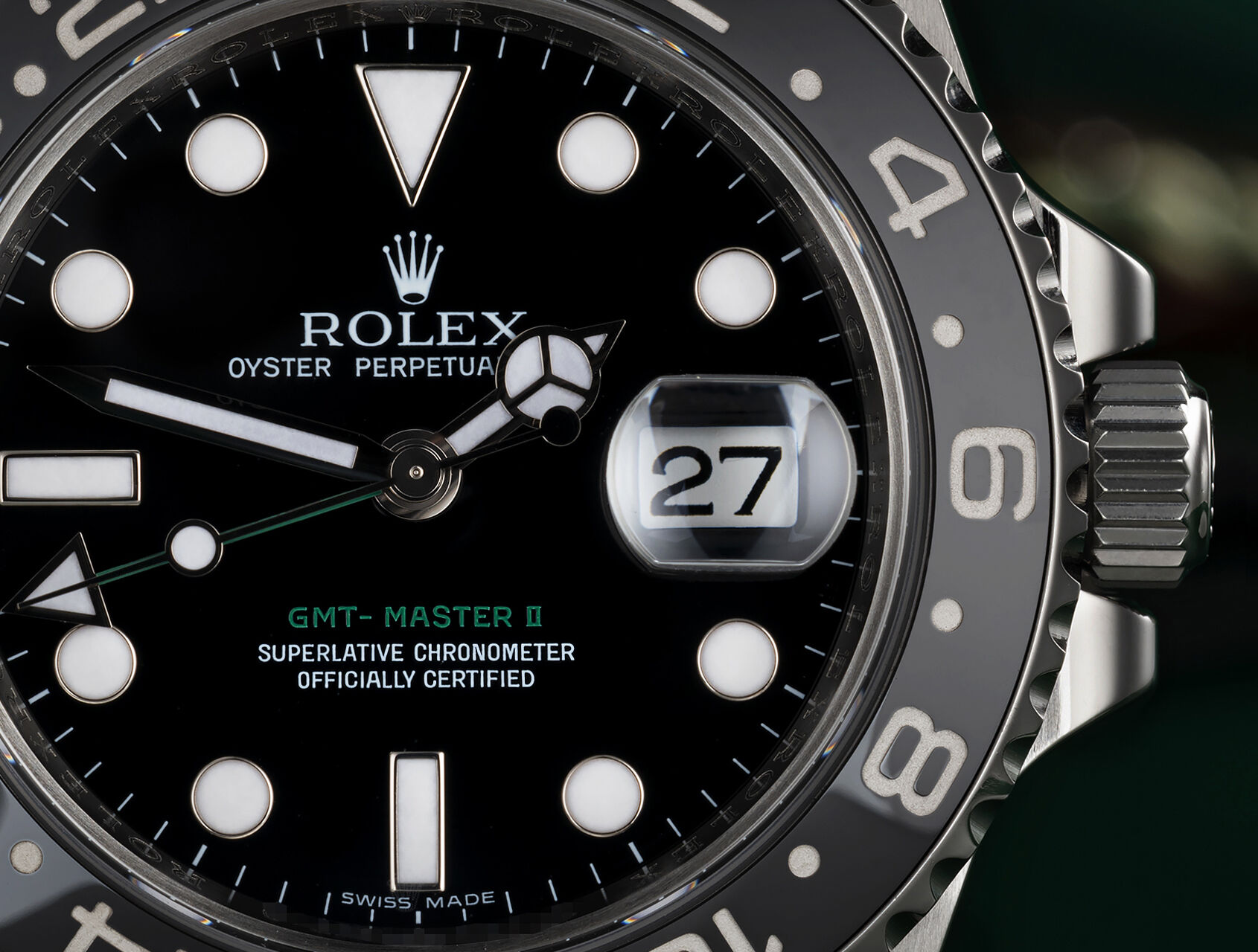 ref 116710LN | 116710LN - Box & Certificate | Rolex GMT-Master II