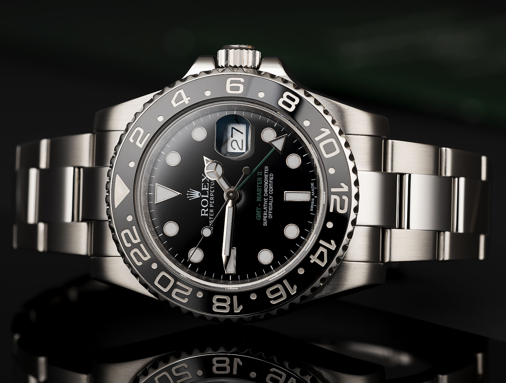 ref 116710LN | 116710LN - Box & Certificate | Rolex GMT-Master II