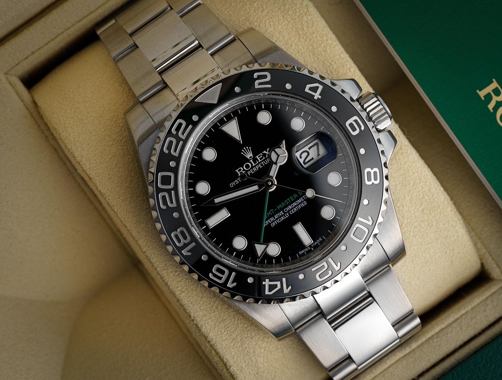 ref 116710LN | 116710LN - Box & Papers | Rolex GMT-Master II