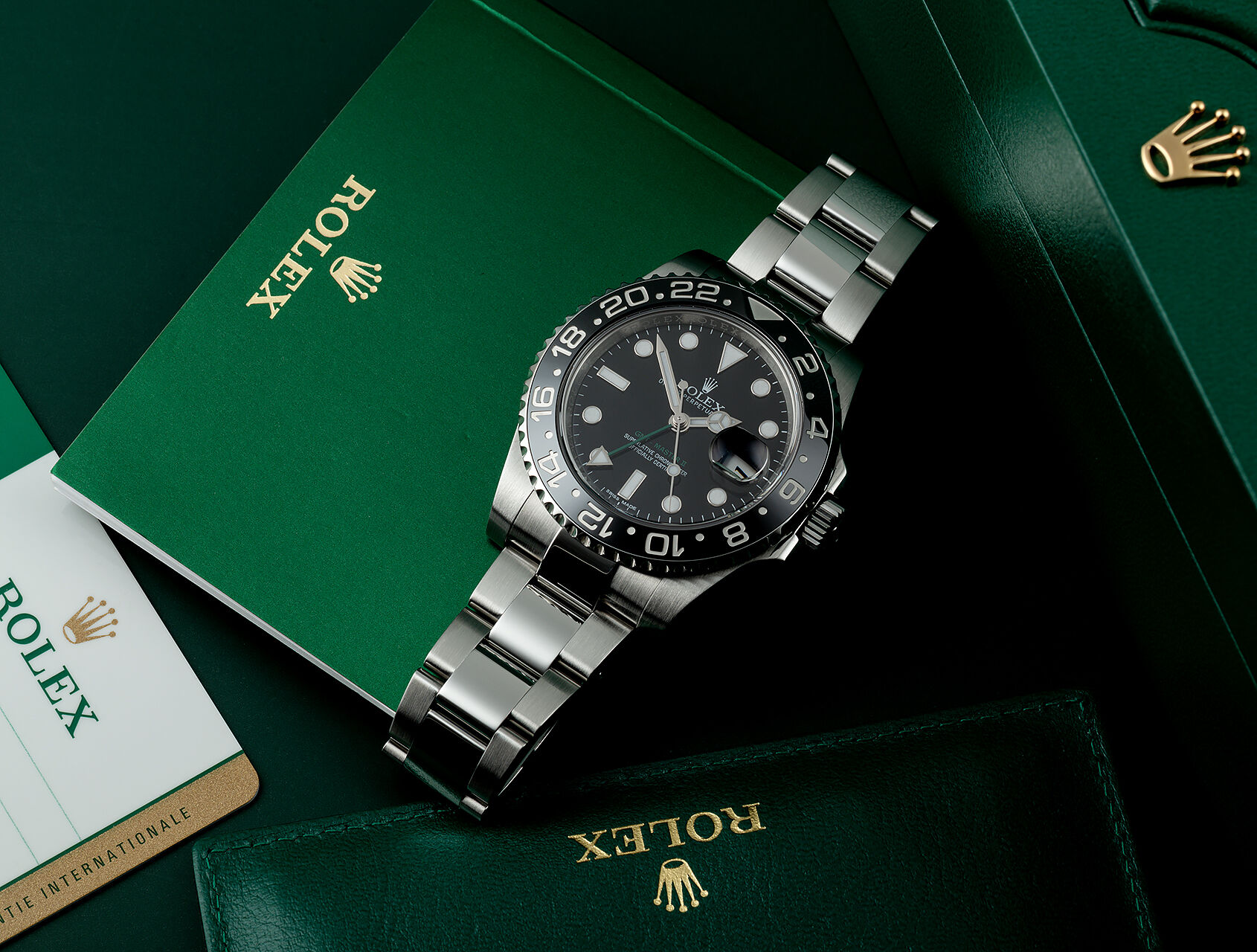 ref 116710LN | 116710LN - Cerachrom | Rolex GMT-Master II